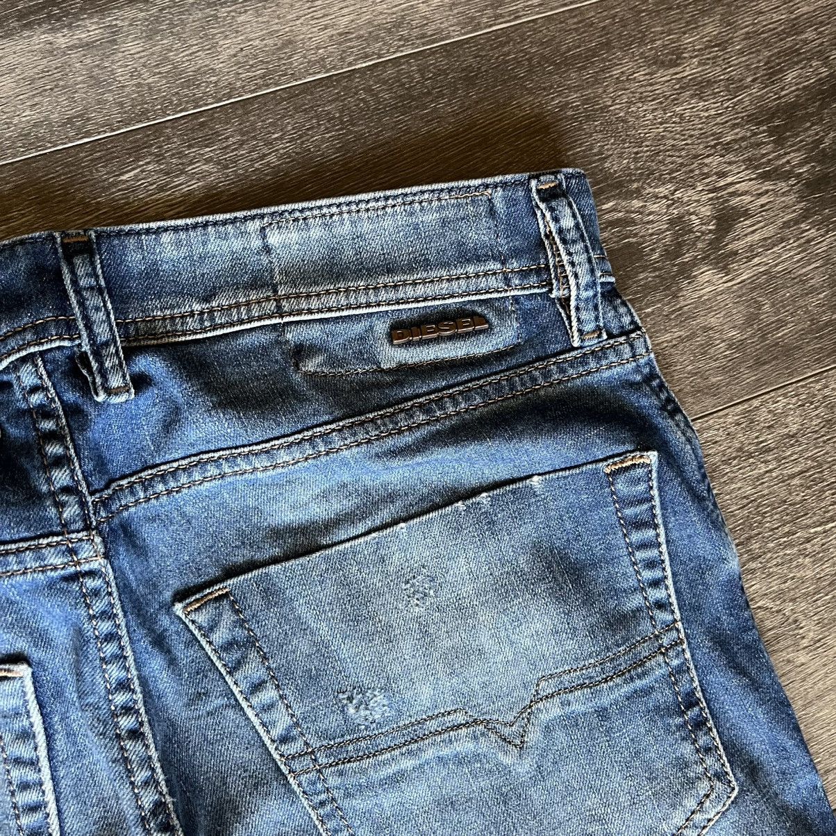 Diesel Vintage Diesel Tepphar Slim Wash Blue Denim Jeans 29x30 Y2K Size US 29 - 4 Thumbnail