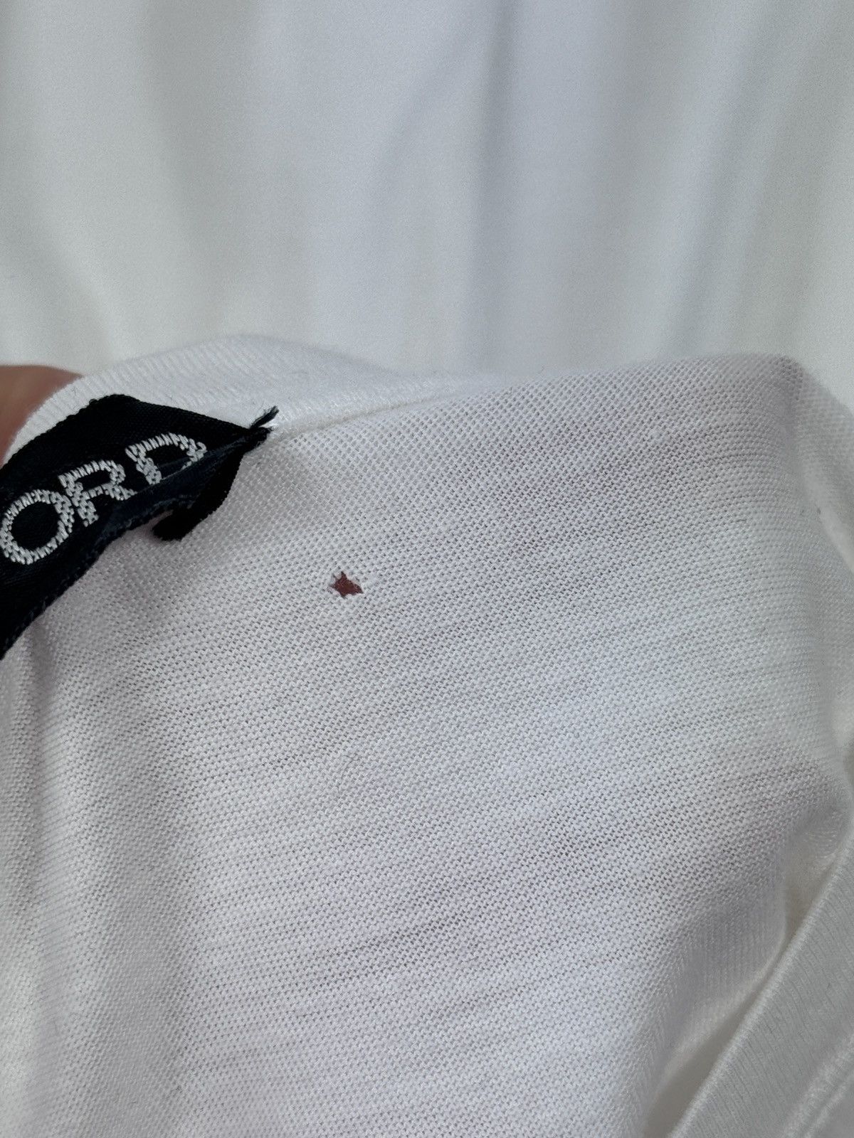Tom Ford WHITE SHORT SLEEVE T-SHIRT Size US L / EU 52-54 / 3 - 4 Thumbnail
