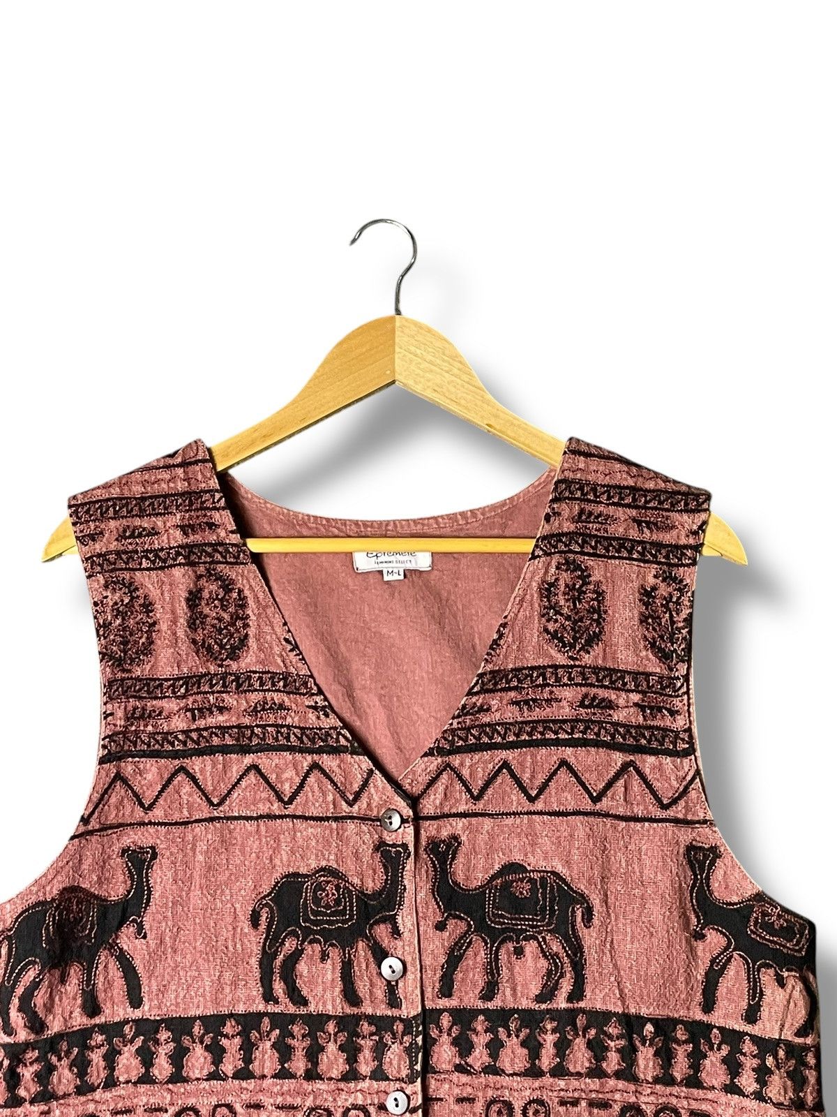 Designer × Japanese Brand × Vintage Eptemete Feminine x Vintage Embrodered Vests (41) Size US M / EU 48-50 / 2 - 3 Thumbnail