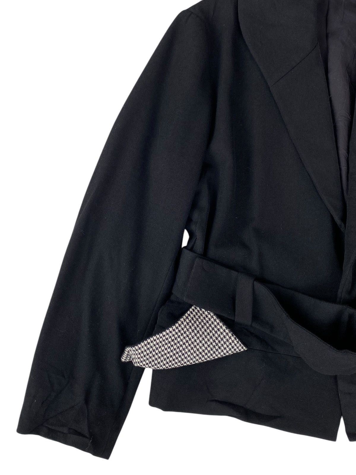 Yohji Yamamoto Yohji Yamamoto Laine Wool Jacket Size M / US 6-8 / IT 42-44 - 5 Thumbnail