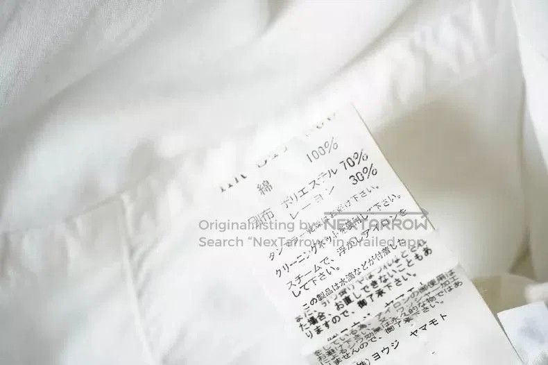 Yohji Yamamoto Yohji Yamamoto Long Sleeve Shirt with Pattern Size US L / EU 52-54 / 3 - 5 Thumbnail