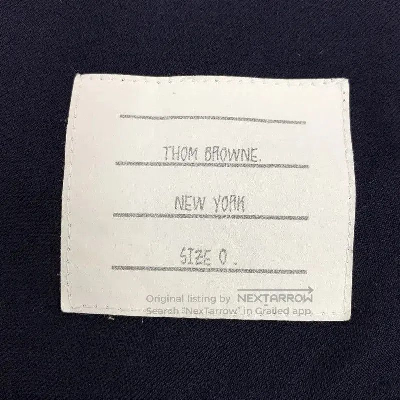Thom Browne Thom Browne Women's Navy Wool Jacket . Size XS / US 0-2 / IT 36-38 - 5 Thumbnail