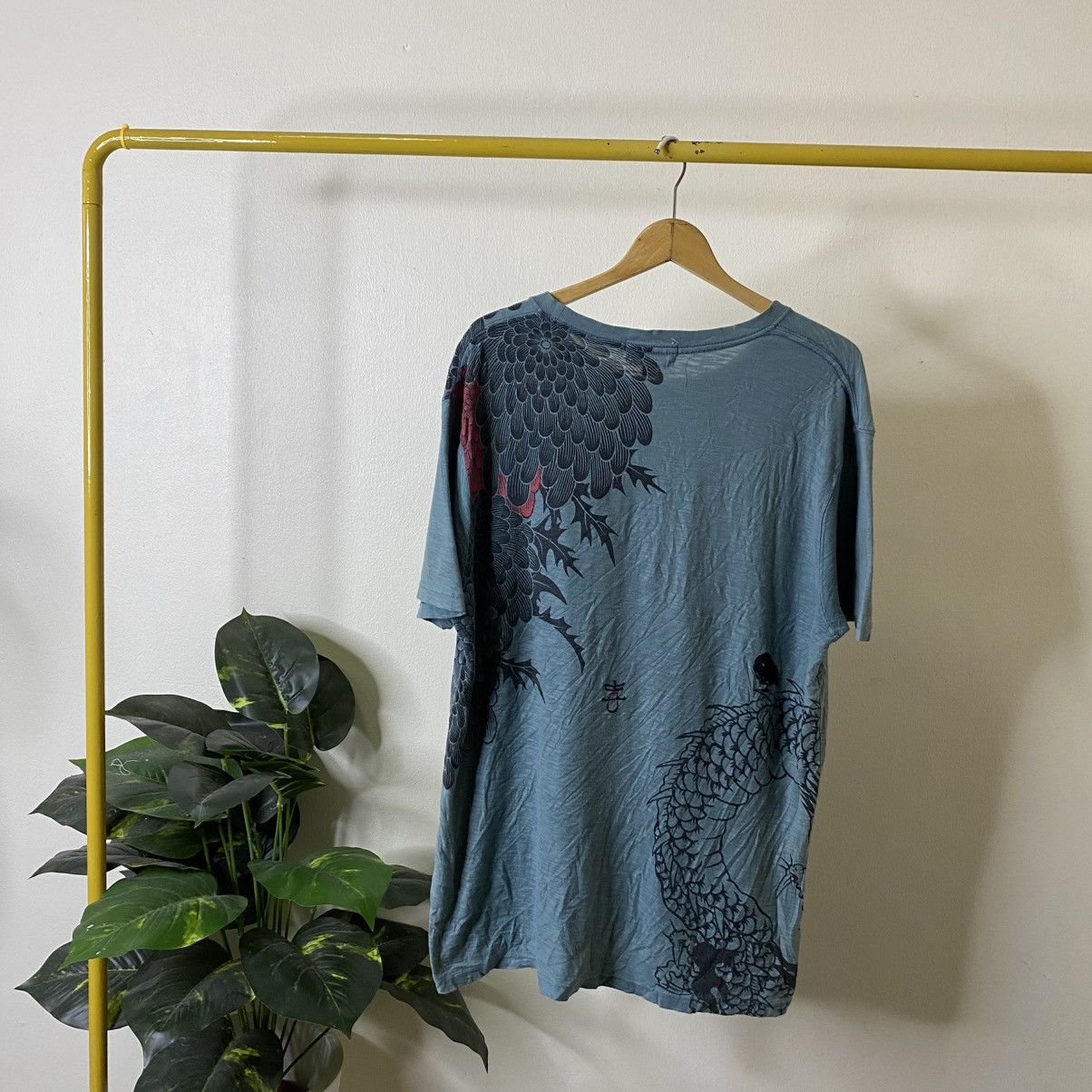 Karakuri Tamashii Kuin Ed Hardy Karakuri Tamashii Style Loopwheel Cotton Tee Size US L / EU 52-54 / 3 - 6 Thumbnail