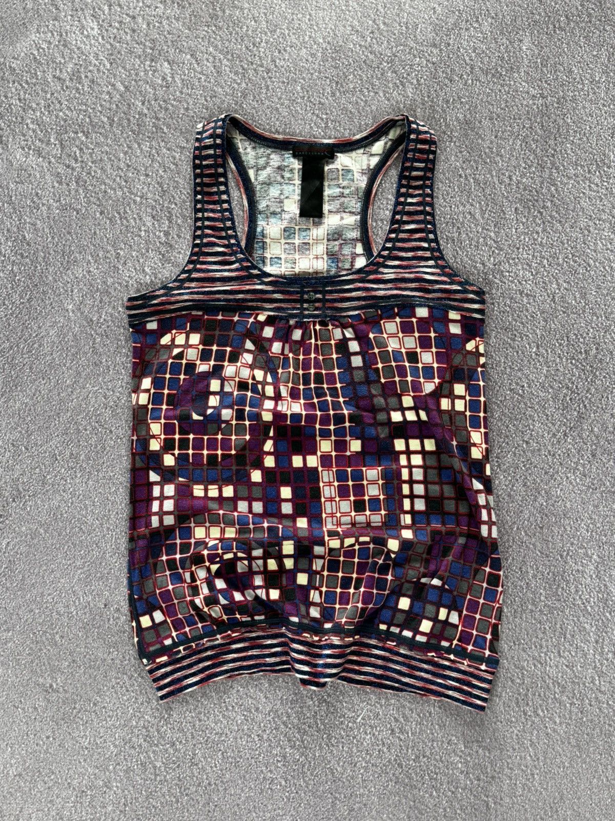 Custo Barcelona Custo Barcelona Vintage Tank Top Size M / US 6-8 / IT 42-44 - 1 Thumbnail