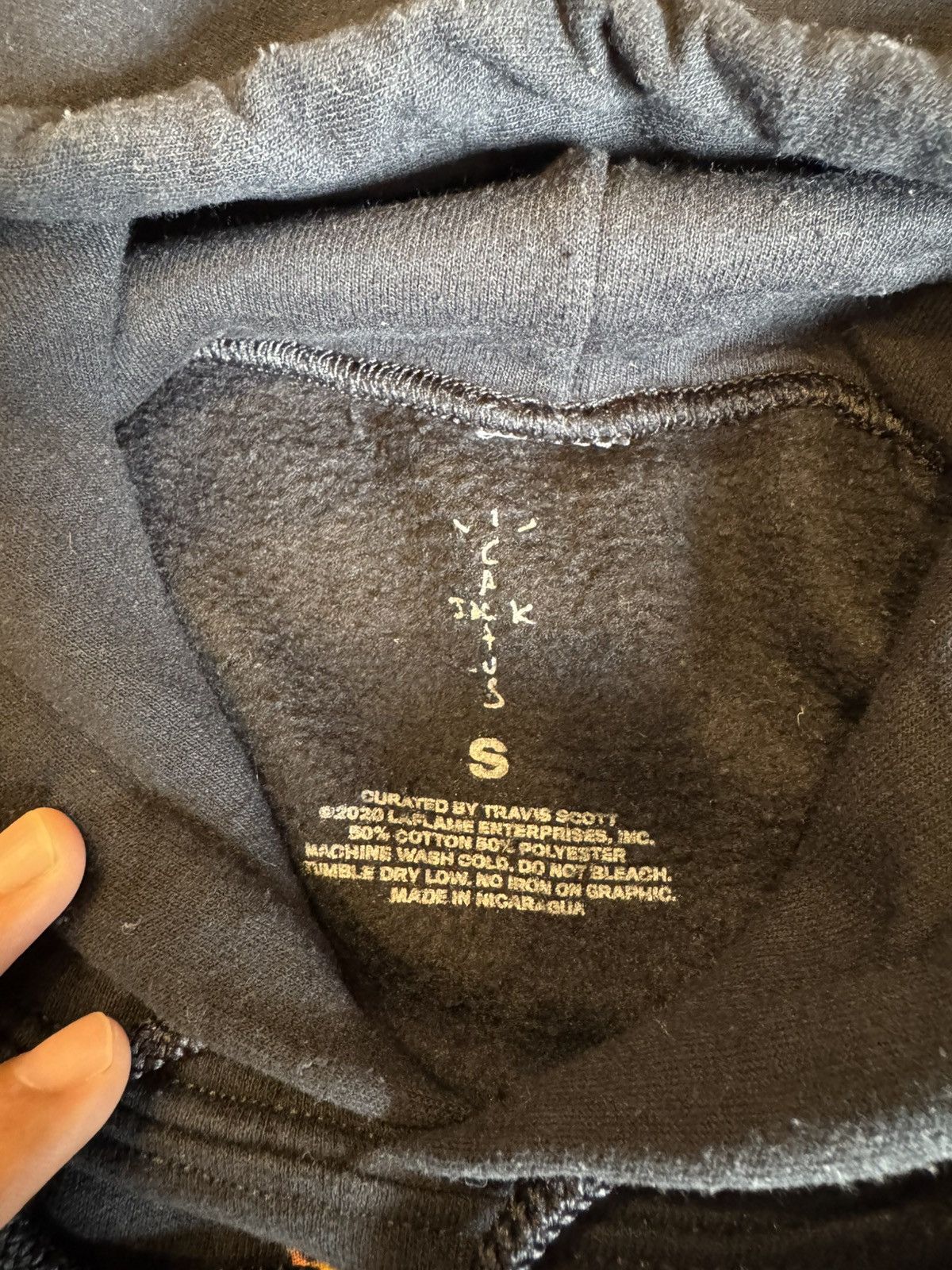 Travis Scott CACTUS JACK BY TRAVIS SCOTT PULLOVER WORLD HOODIE Size US M / EU 48-50 / 2 - 7 Thumbnail