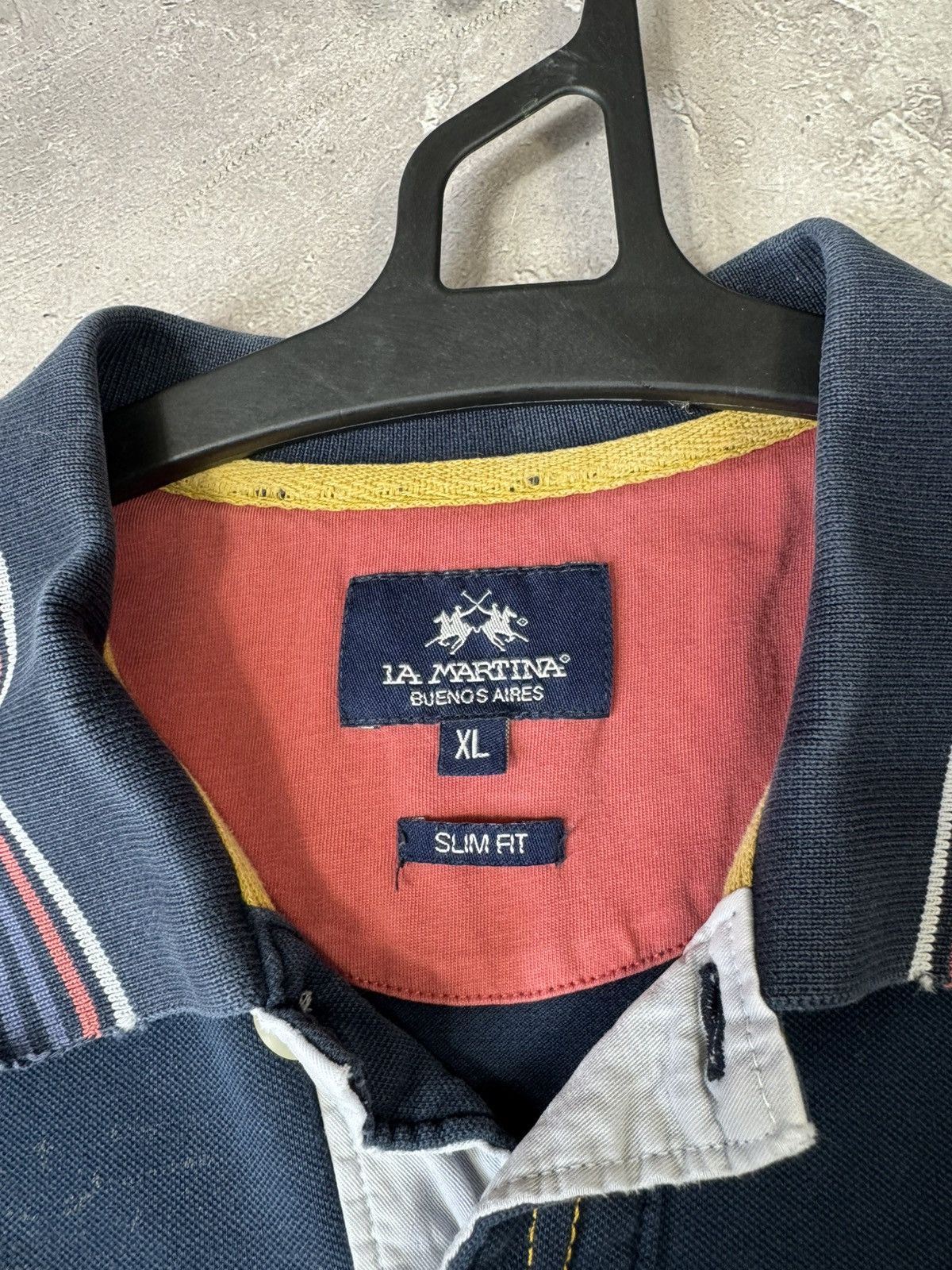 Vintage Vintage La Martina Ralph Lauren Style Polo Tee Size US M / EU 48-50 / 2 - 8 Thumbnail
