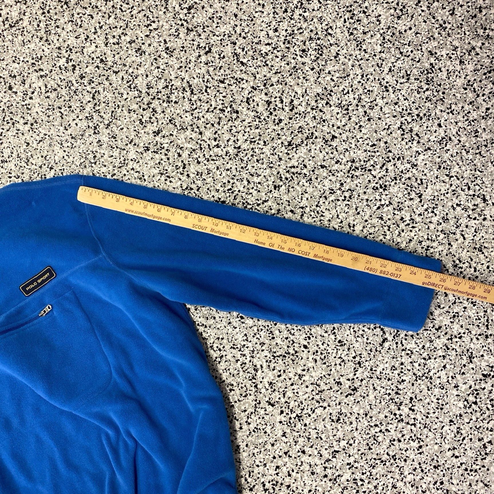 Vintage VINTAGE Polo Sport Sweater Men XL Blue Fleece 1/4 Zip Logo Zipper Pullover Mock Neck 90s Classic Outdoor Streetwear Size US XL / EU 56 / 4 - 6 Thumbnail