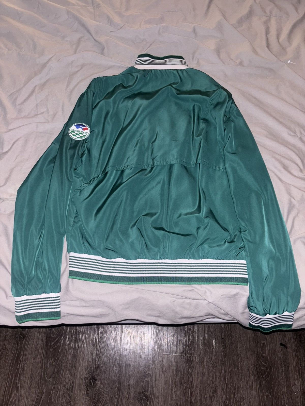 Casablanca Casablanca Zip up Jacket Size Meidum Green Used Size US M / EU 48-50 / 2 - 8 Thumbnail