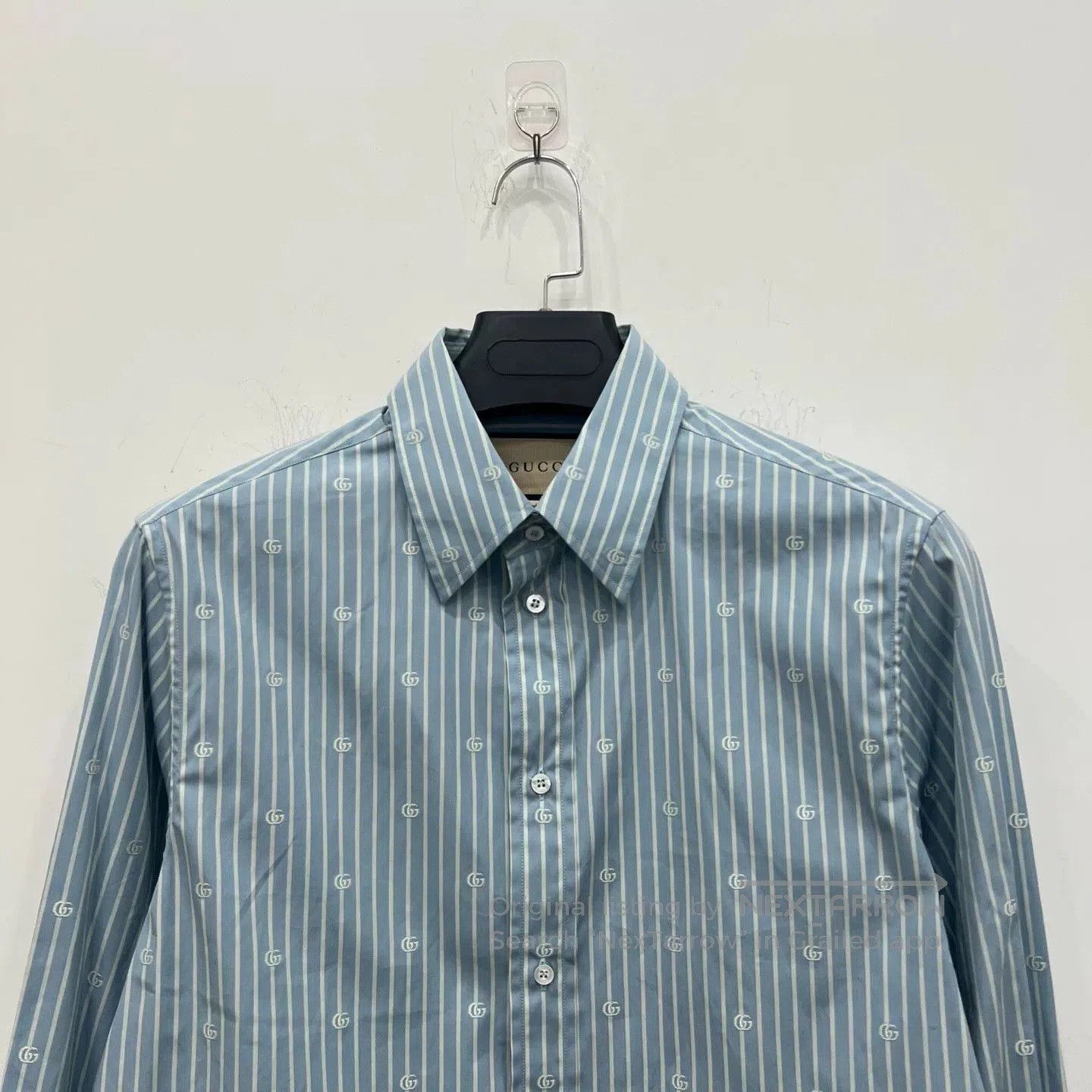 Gucci Gucci Blue Logo Striped Long. Size US S / EU 44-46 / 1 - 3 Thumbnail