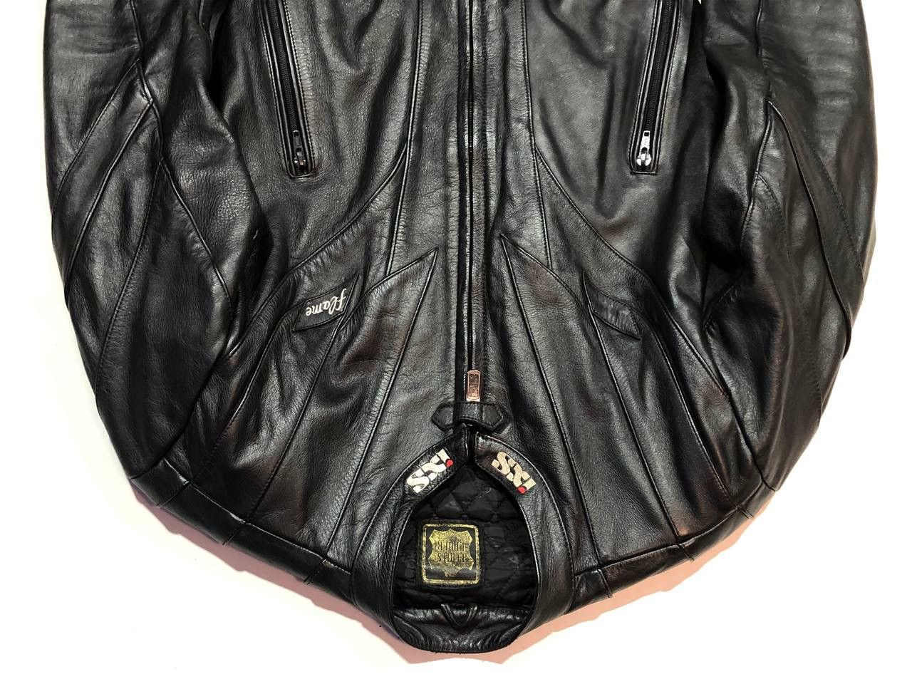 Vintage IXS Moto Leather Jacket Racing Vintage Size US S / EU 44-46 / 1 - 7 Thumbnail