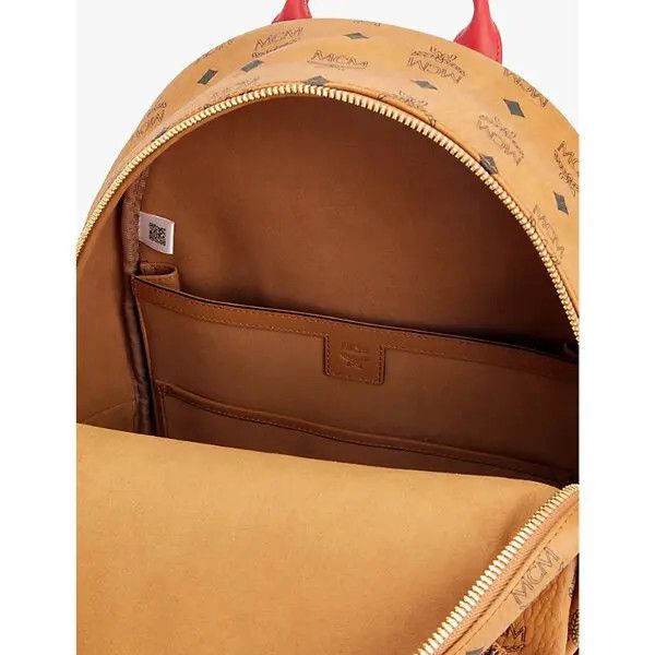 MCM o1mt1gz0725 Size: OS / Medium Backpack in Brown Size ONE SIZE - 4 Thumbnail