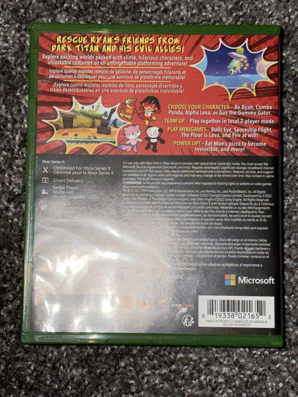 Other Microsoft Xbox Series X/S One Ryan’s Rescue Squad Video Game Size ONE SIZE - 4 Thumbnail