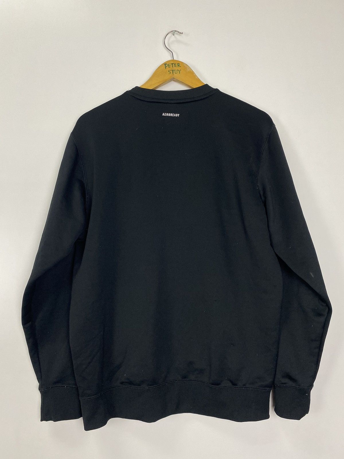 Adidas × Vintage Adidas big logo sweatshirt Size US L / EU 52-54 / 3 - 10 Thumbnail