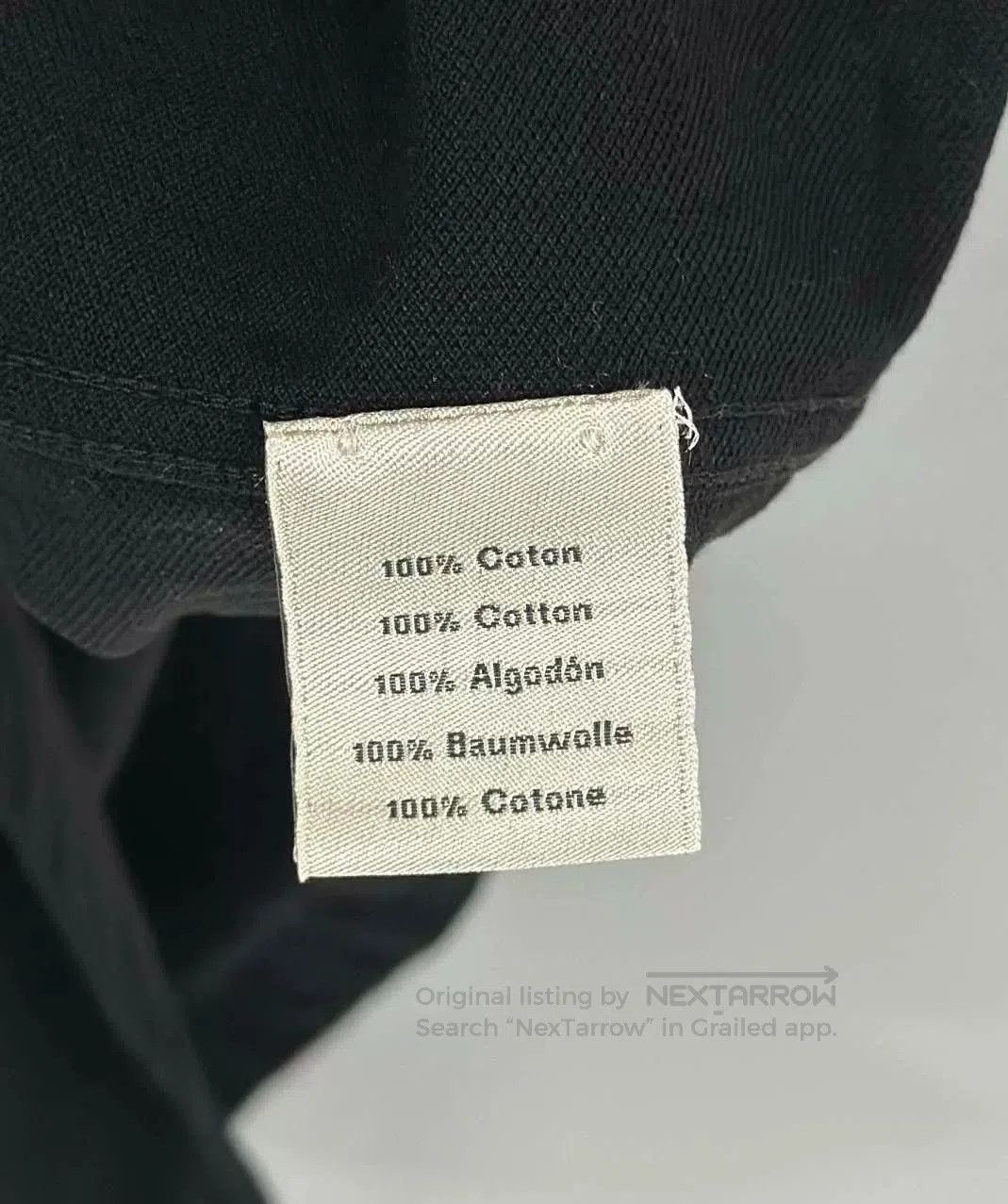 Hermes HERMES Black Round Neck Short Sleeve. Size US XL / EU 56 / 4 - 5 Thumbnail