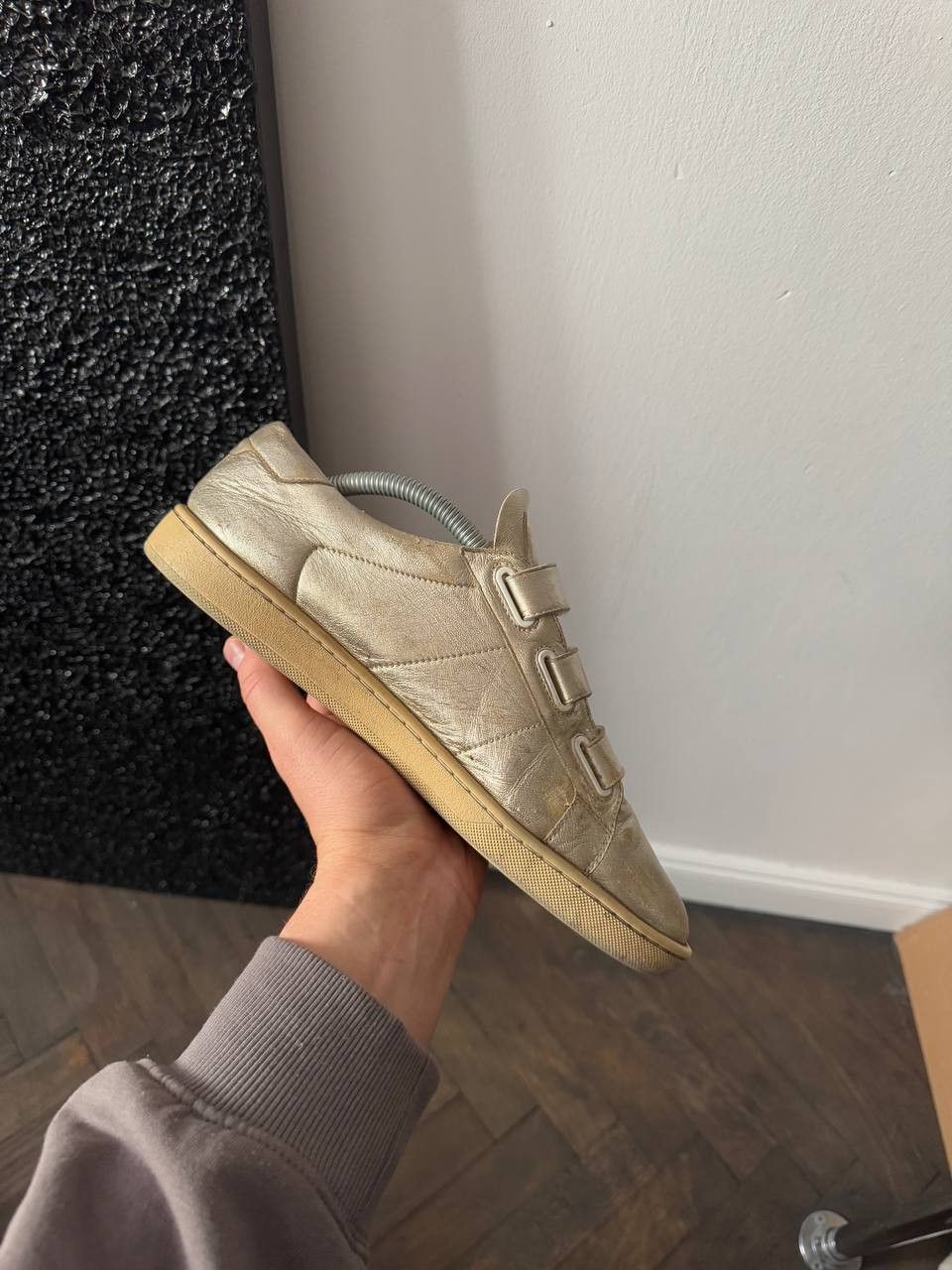 Hedi Slimane × Saint Laurent Paris SLP SL/11 Velcro Archive Hedi Slimane Archive rare LGB Size US 8 / EU 41 - 14 Thumbnail