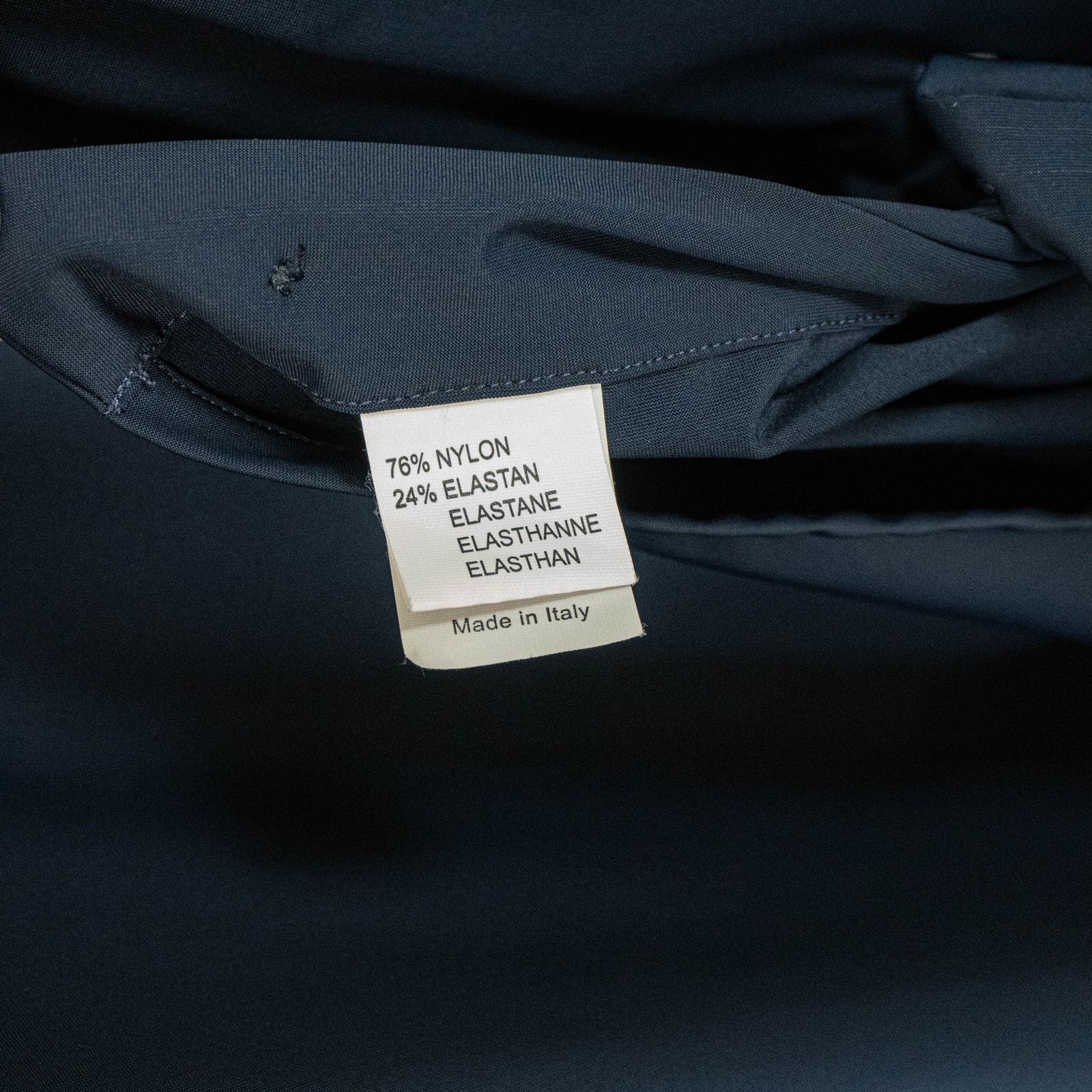 Cordone CORDONE 1956 No Iron Technical Fabric Stretch Shirt Navy Size US XL / EU 56 / 4 - 7 Thumbnail
