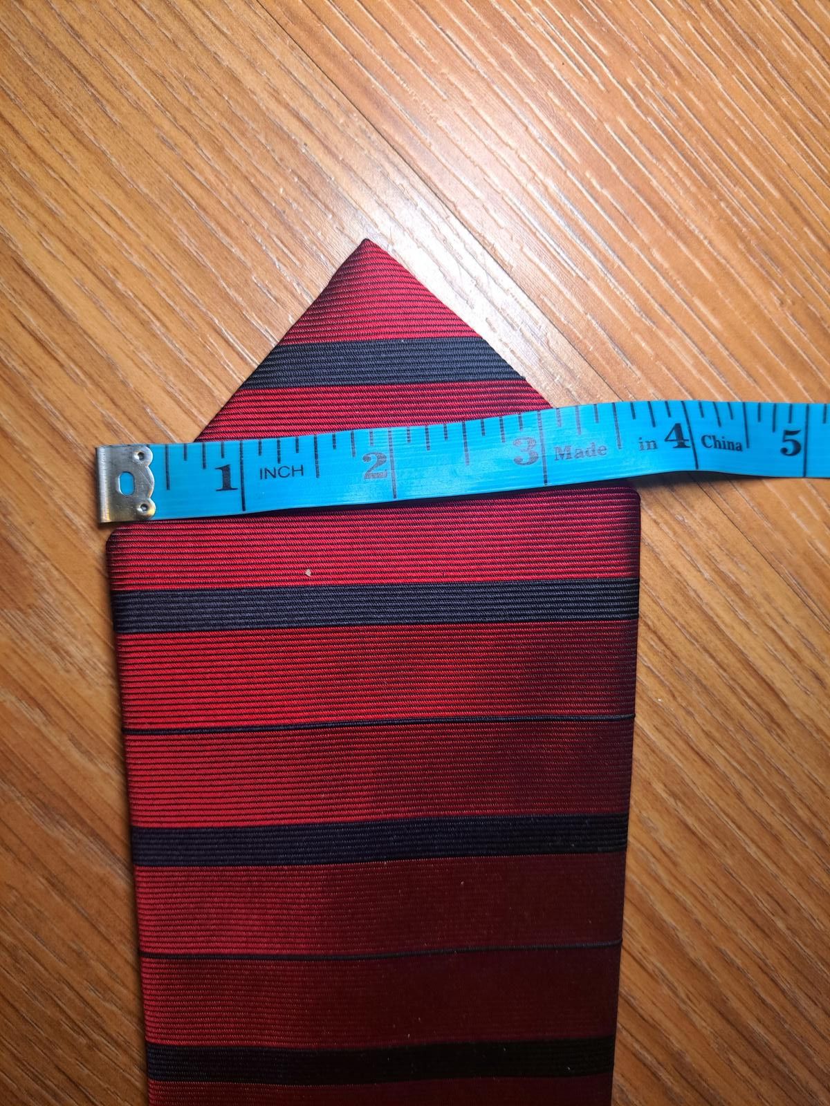 Brooks Brothers Brooks Brothers Silk Tie Red Blue Striped Handmade in USA Size ONE SIZE - 6 Thumbnail