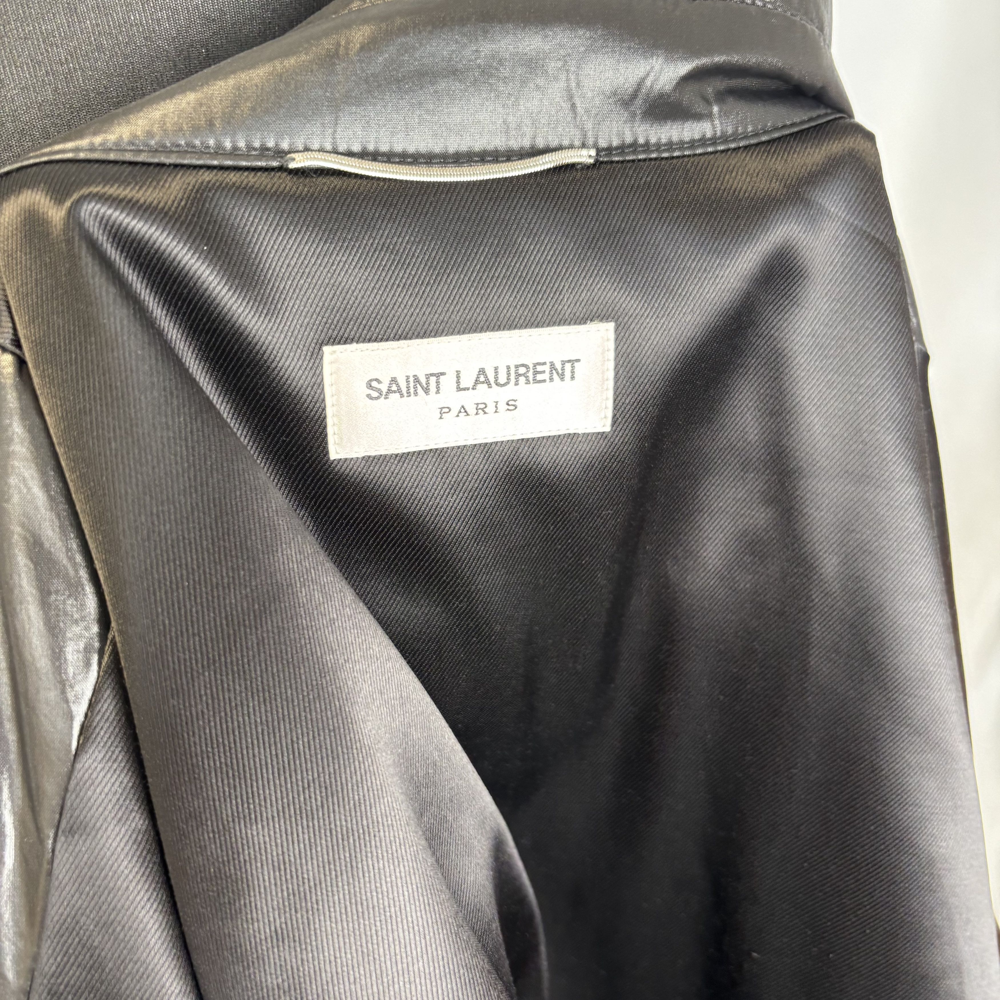 Saint Laurent Paris Saint Laurent Striped Puffa Coat Size US L / EU 52-54 / 3 - 7 Thumbnail