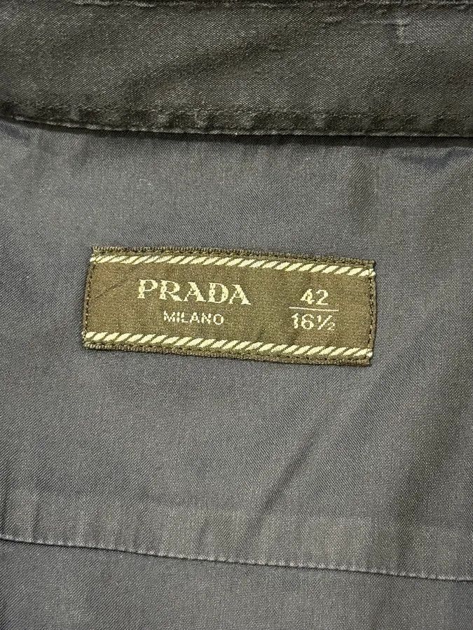 Prada AW2014 Prada Navy Minimalist Shirt Size US M / EU 48-50 / 2 - 6 Thumbnail