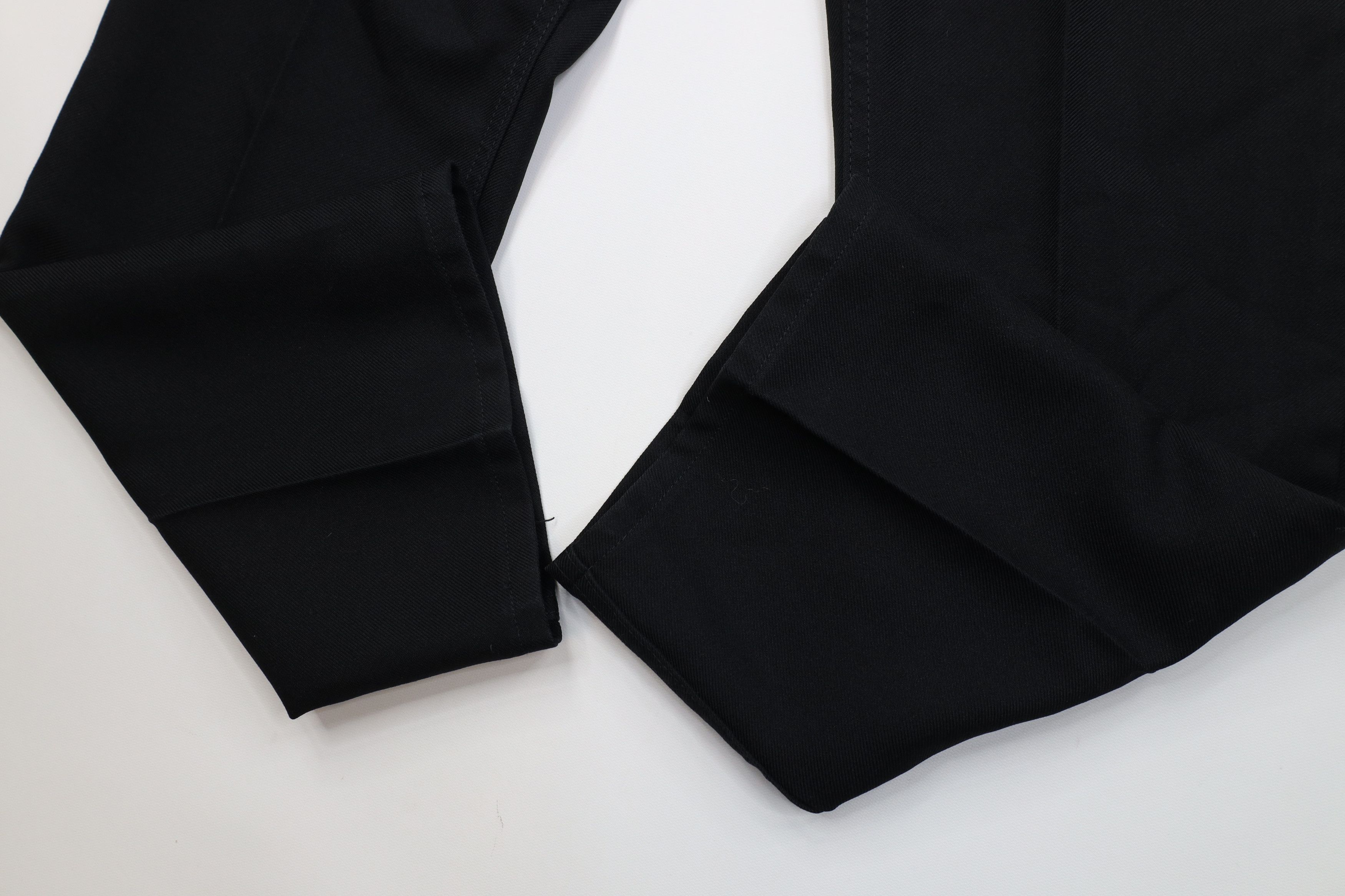 Wrangler Vintage 90s Wrangler Knit Flared Wide Leg Chino Pants Black Size US 38 / EU 54 - 6 Thumbnail