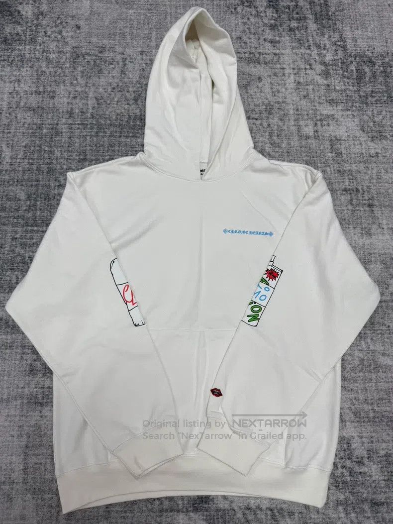 Chrome Hearts CHROME HEARTS Size XL Graffiti hooded sweater Size US XL / EU 56 / 4 - 1 Thumbnail
