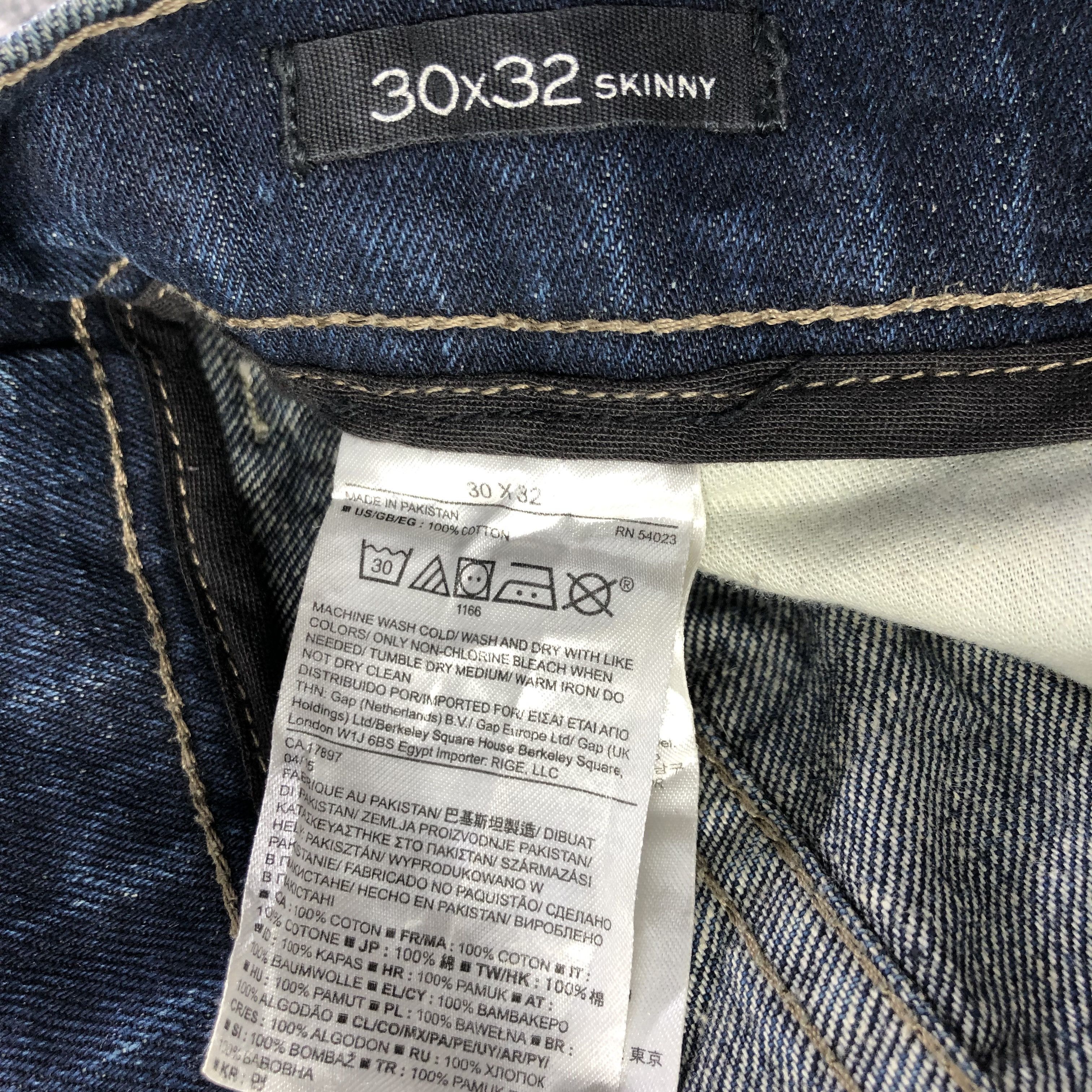 Banana Republic Banana Republic Selvedge Jeans Skinny Denim KJ3082 Size US 30 / EU 46 - 8 Thumbnail
