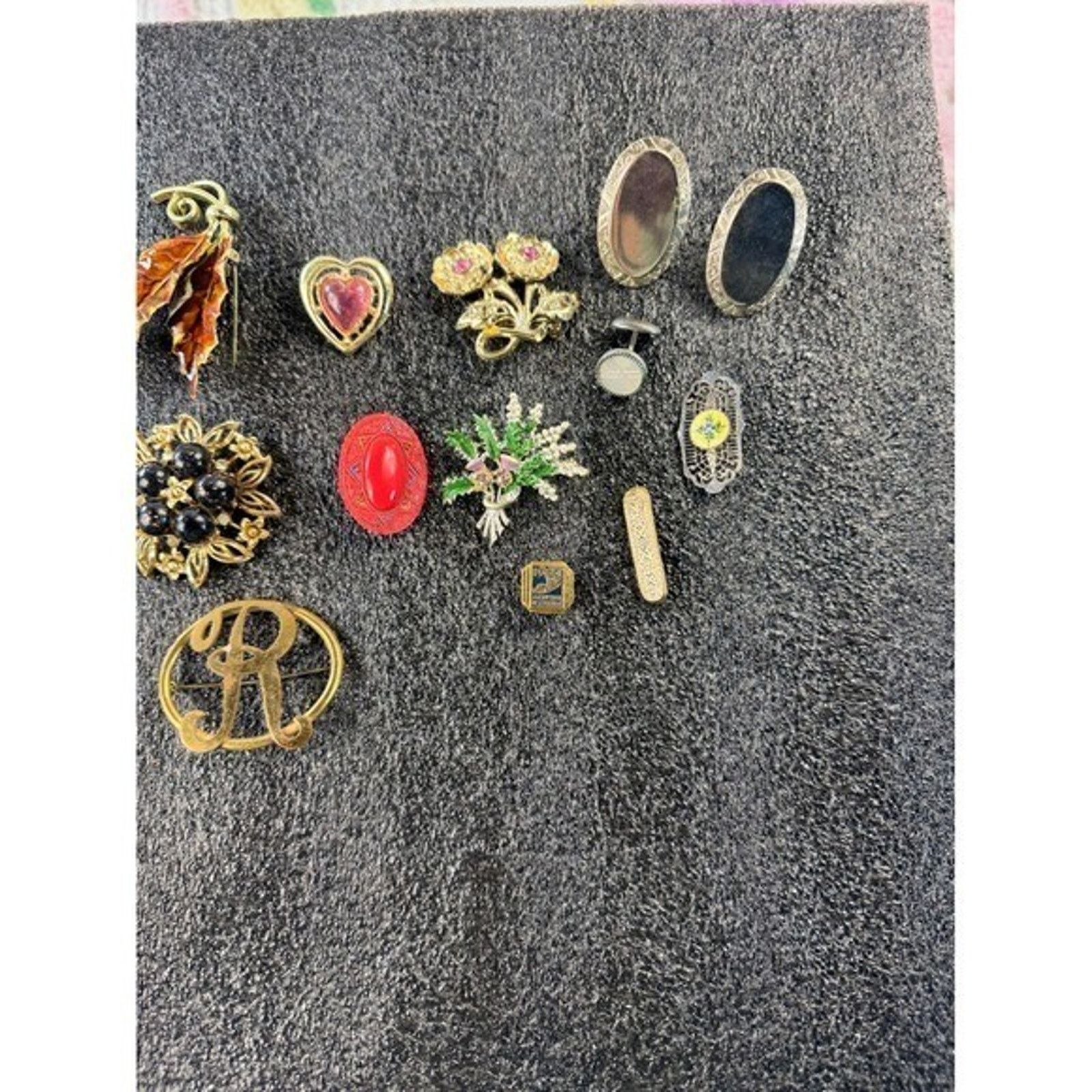 & Other Stories Vintage Brooch Pin lot 1934 Chicago Worlds Fair DeKalb 15pc Size ONE SIZE - 2 Thumbnail