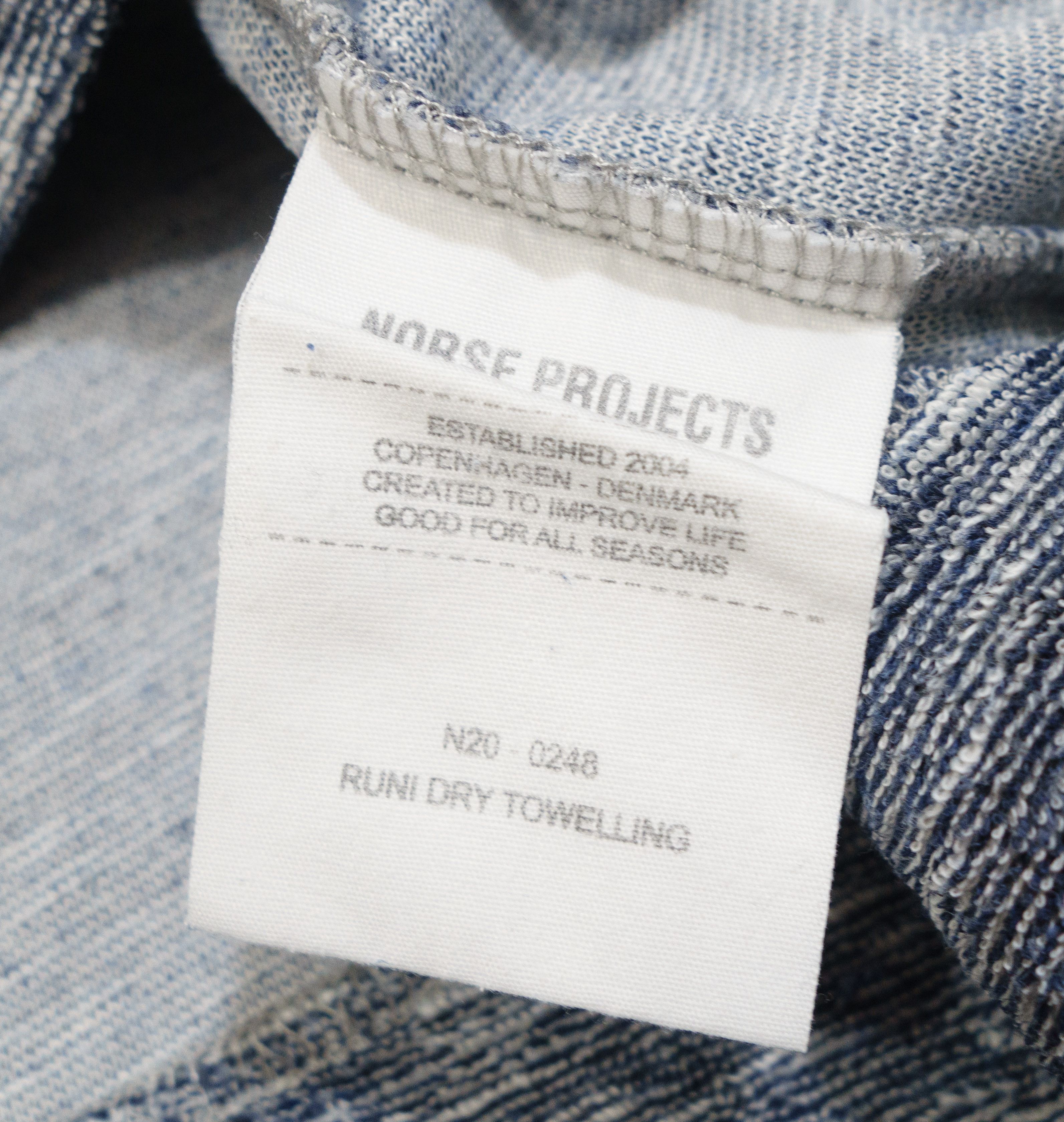 Norse Projects Runi Dry Towelling Melange Sweatshirt Size US L / EU 52-54 / 3 - 9 Thumbnail