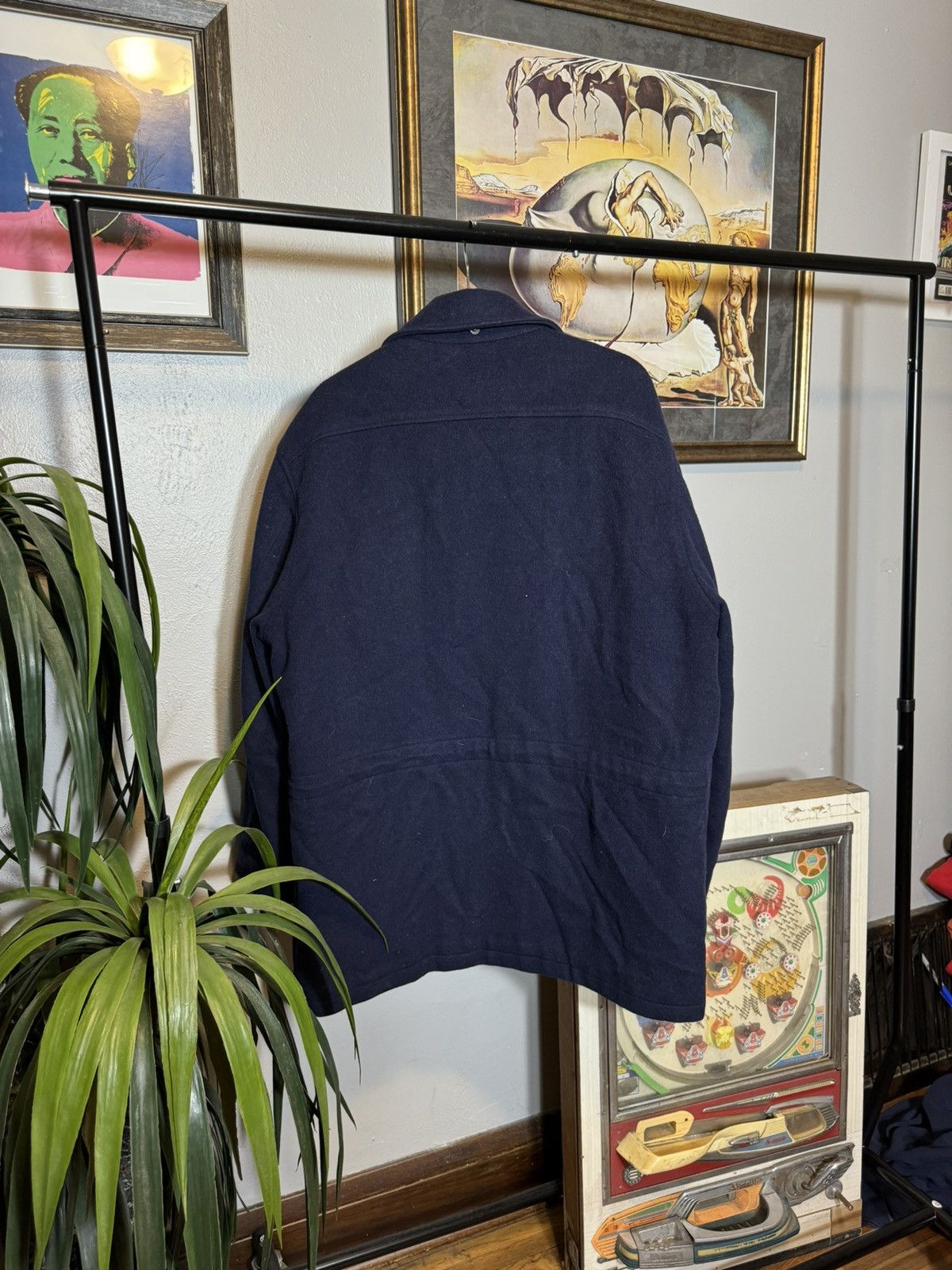 Polo Ralph Lauren × Vintage Vintage Ralph Lauren Wool Peacoat Size US XL / EU 56 / 4 - 4 Thumbnail