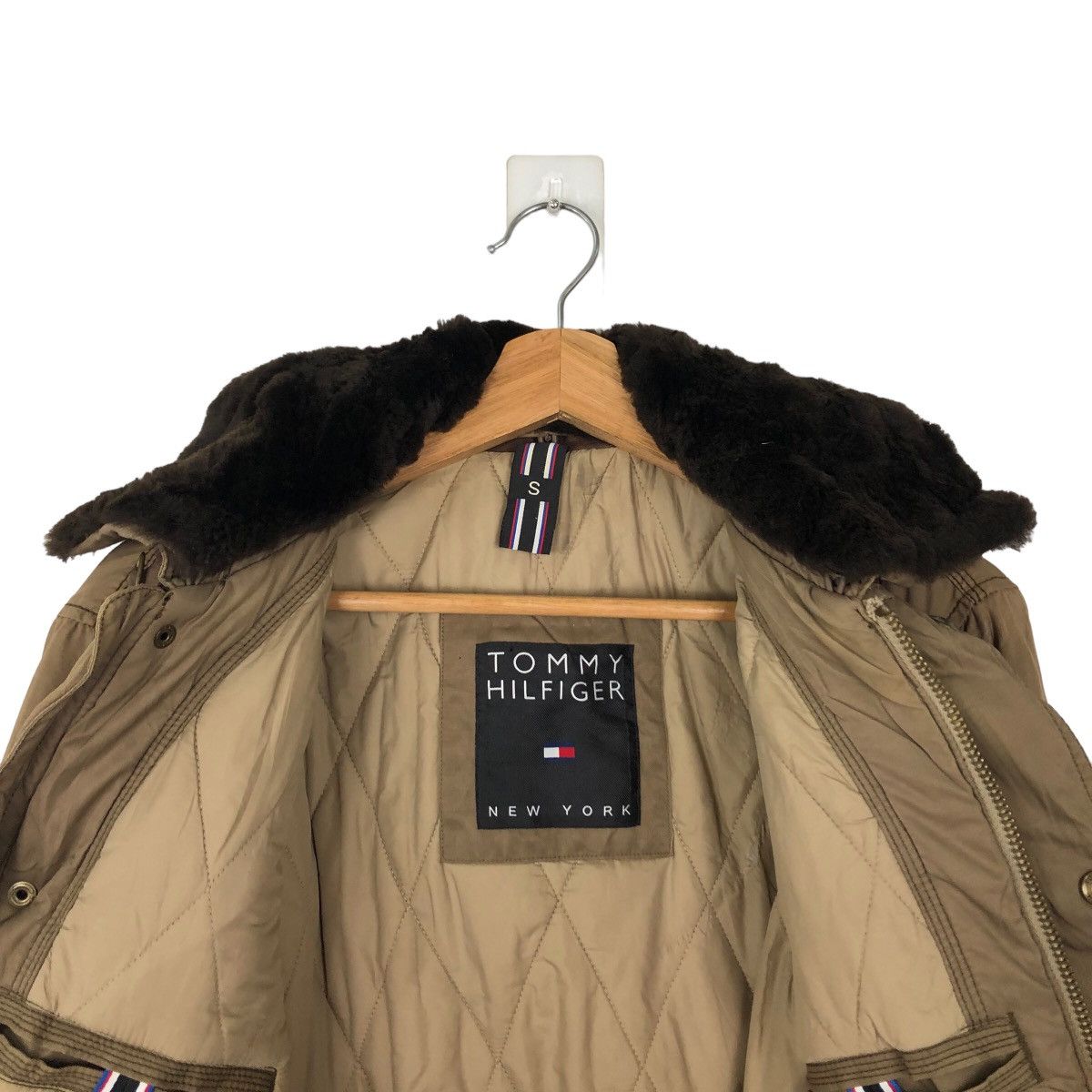 Japanese Brand 🔥CHORE BIKER JACKET PARACHUTE STYLE TOMMY HILFIGER Size US S / EU 44-46 / 1 - 9 Thumbnail