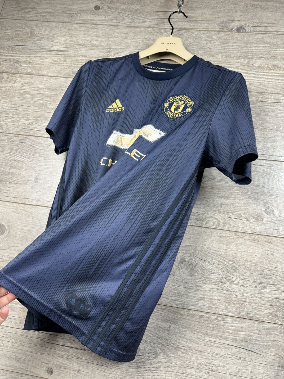 Adidas FOOTBALL T-SHIRT ADIDAS MANCHESTER UNITED SIZE M JERSEY Size US M / EU 48-50 / 2 - 1 Thumbnail