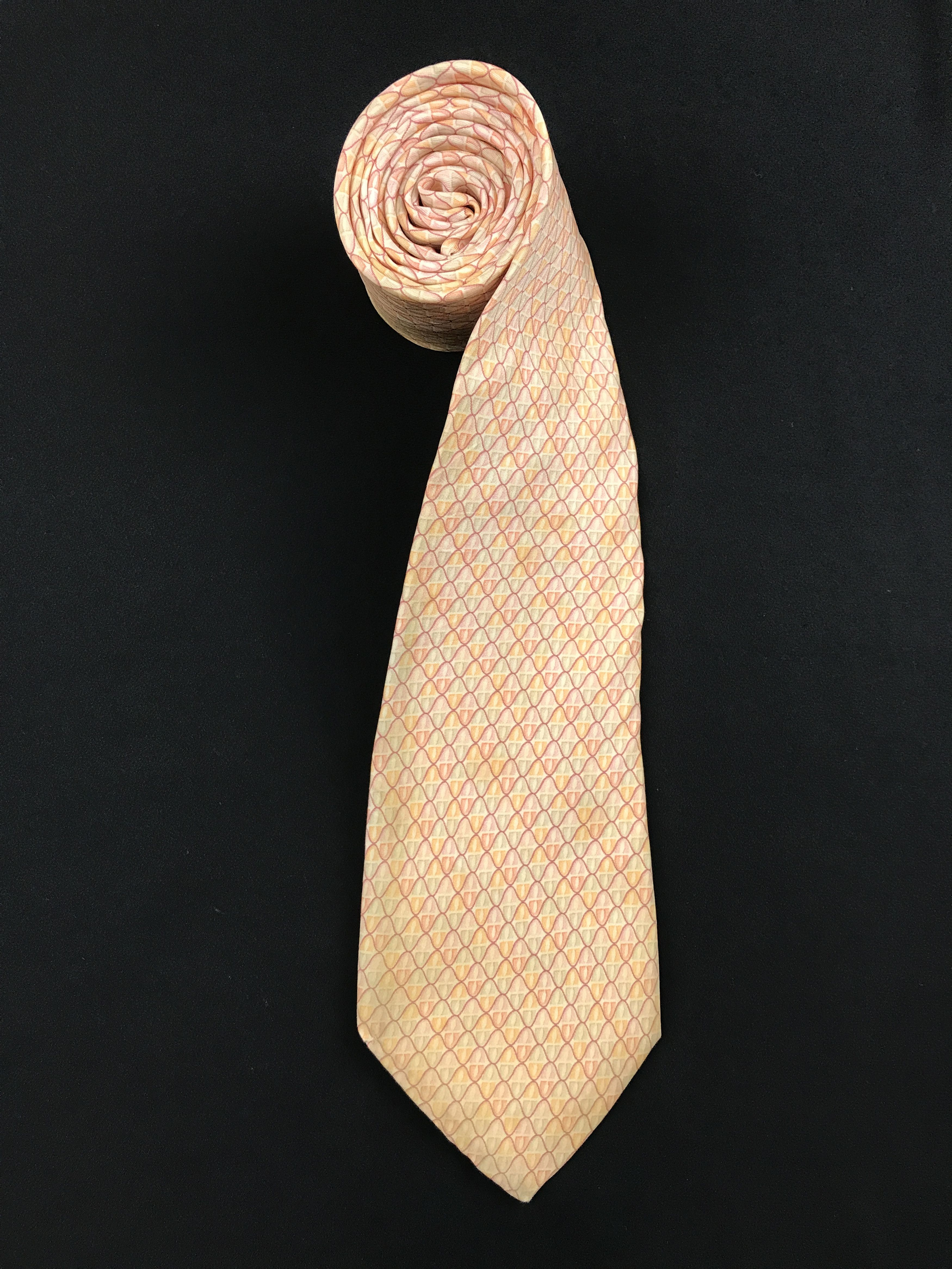 Designer × Lancel × Vintage Vintage Lancel Silk Necktie Size ONE SIZE - 2 Thumbnail