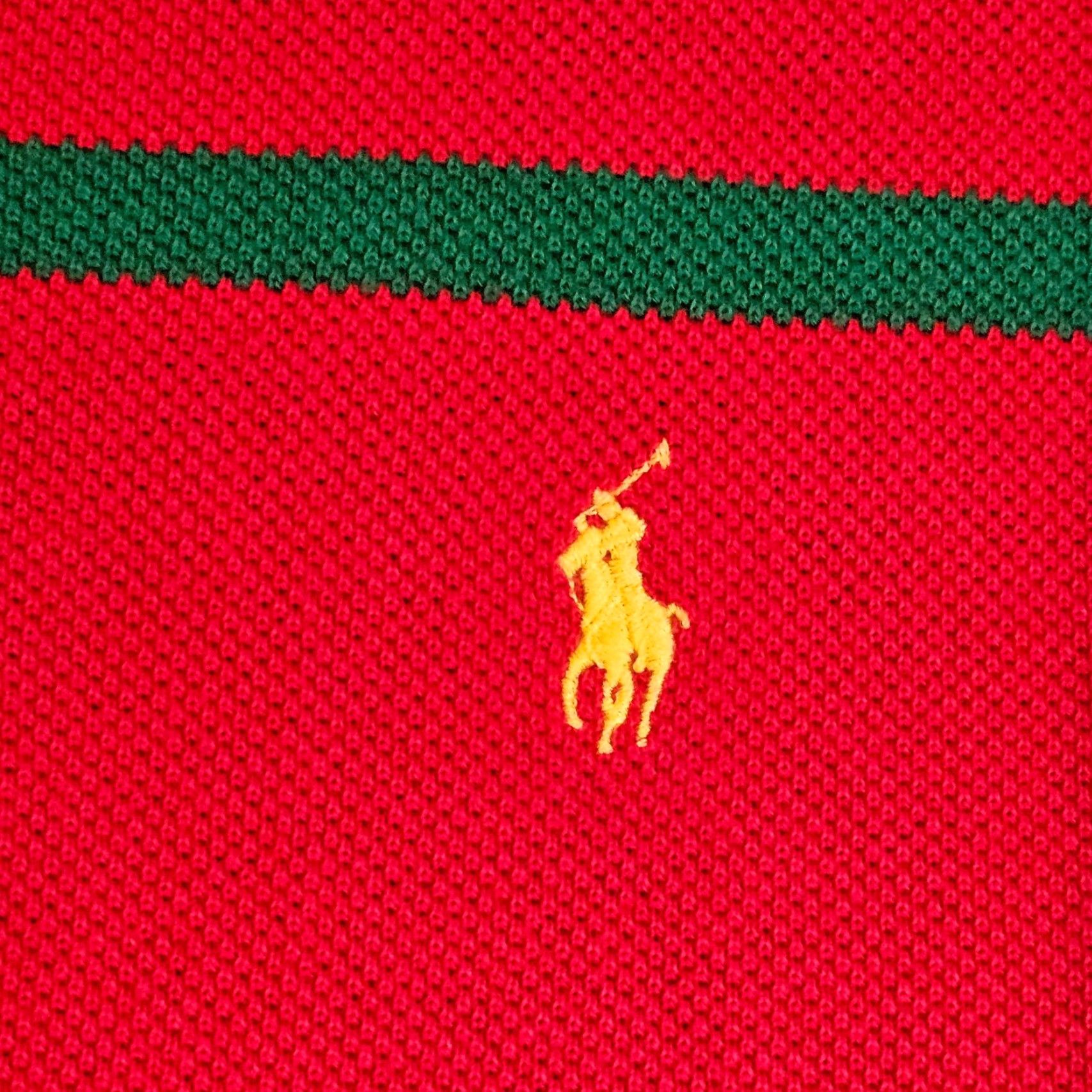 Polo Ralph Lauren VINTAGE Lauren Ralph Lauren Shirt Mens XL Red Striped Coloblocked Knit Casual Preppy Size US XL / EU 56 / 4 - 3 Thumbnail