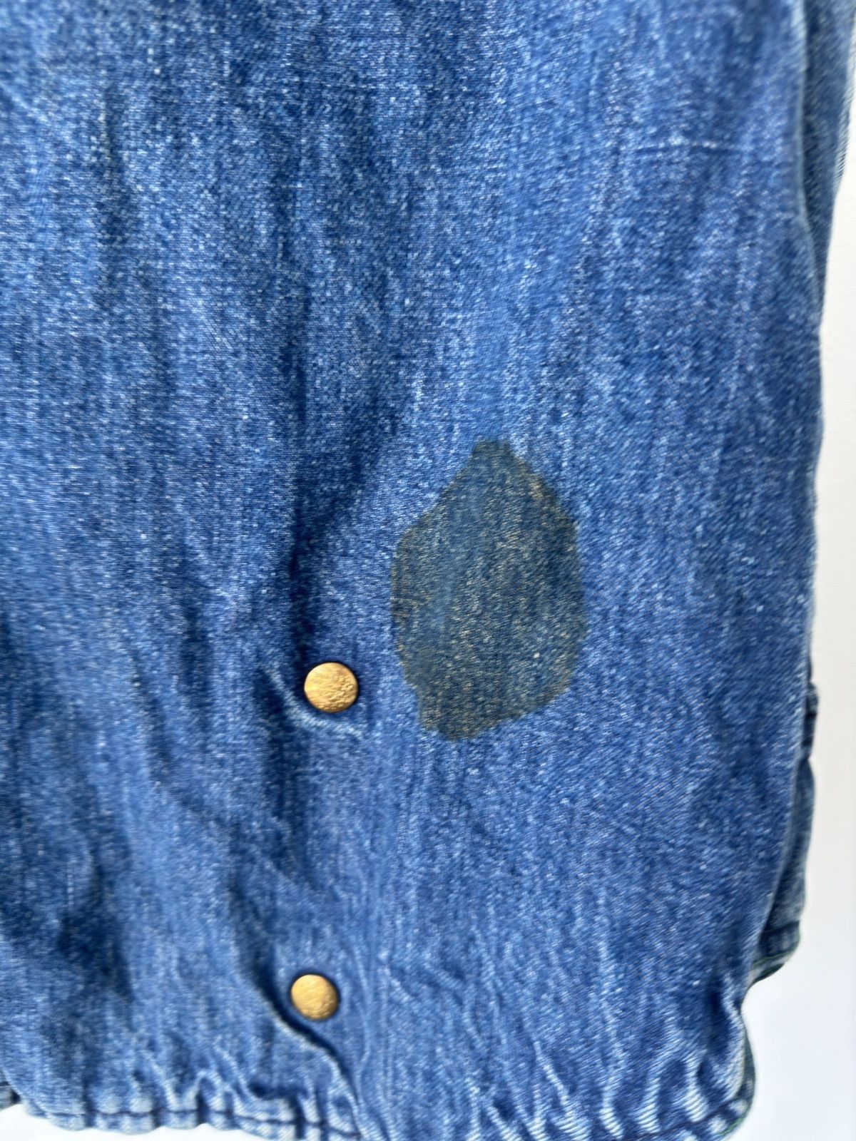 Carter's Vintage Carter’s Denim Sherpa Lined Work Vest Size US M / EU 48-50 / 2 - 7 Thumbnail