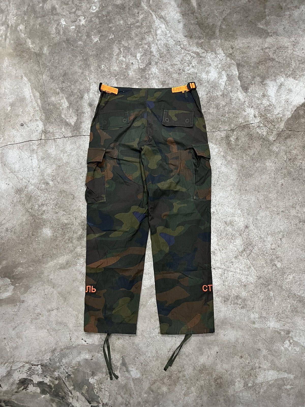Designer × Heron Preston Heron Preston Camo Cargo Pants Size US 32 / EU 48 - 3 Thumbnail
