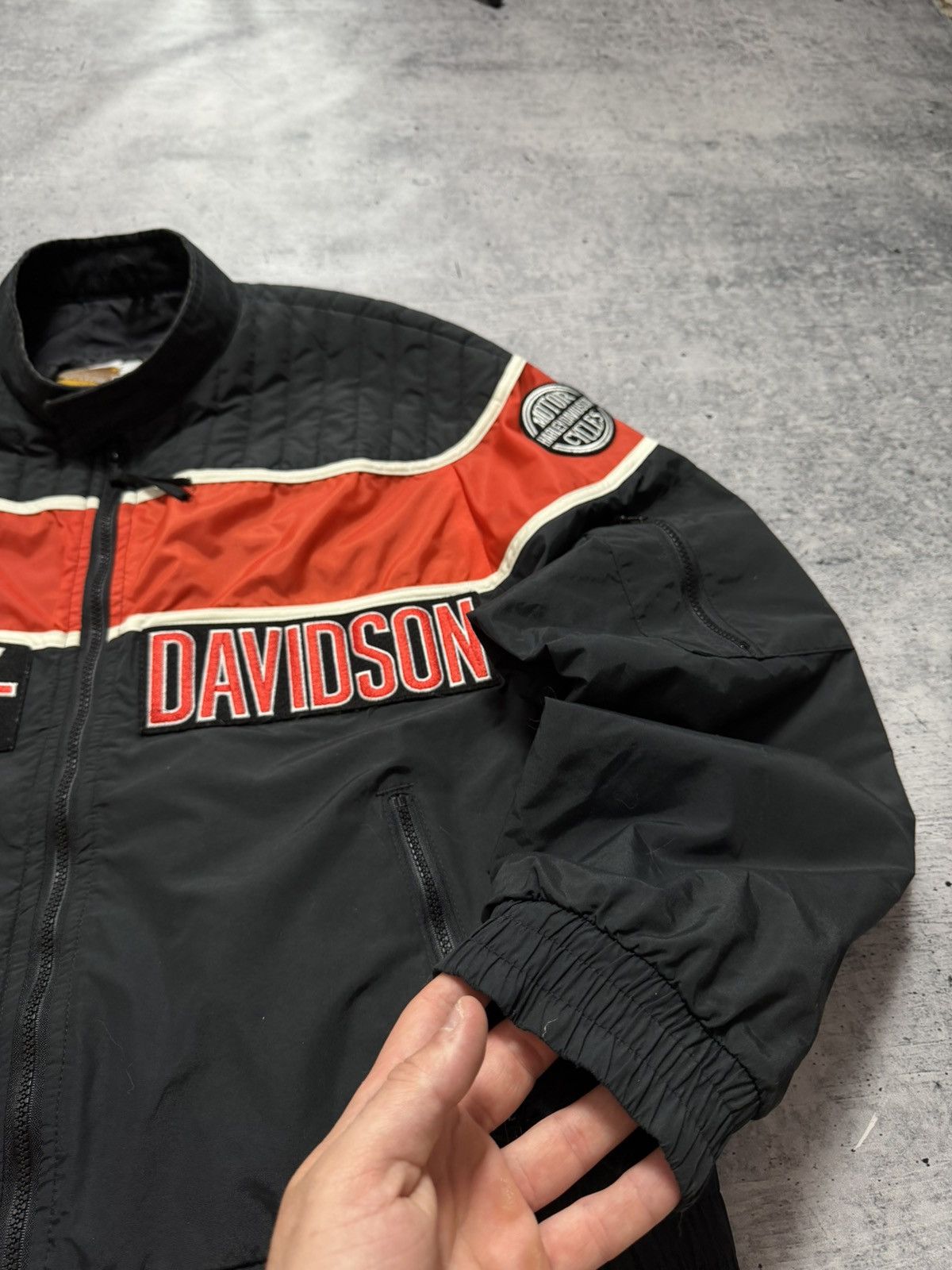 Harley Davidson Harley Davidson Motorcycle Racing Nylon Y2K VTG Jacket Size US XL / EU 56 / 4 - 7 Thumbnail