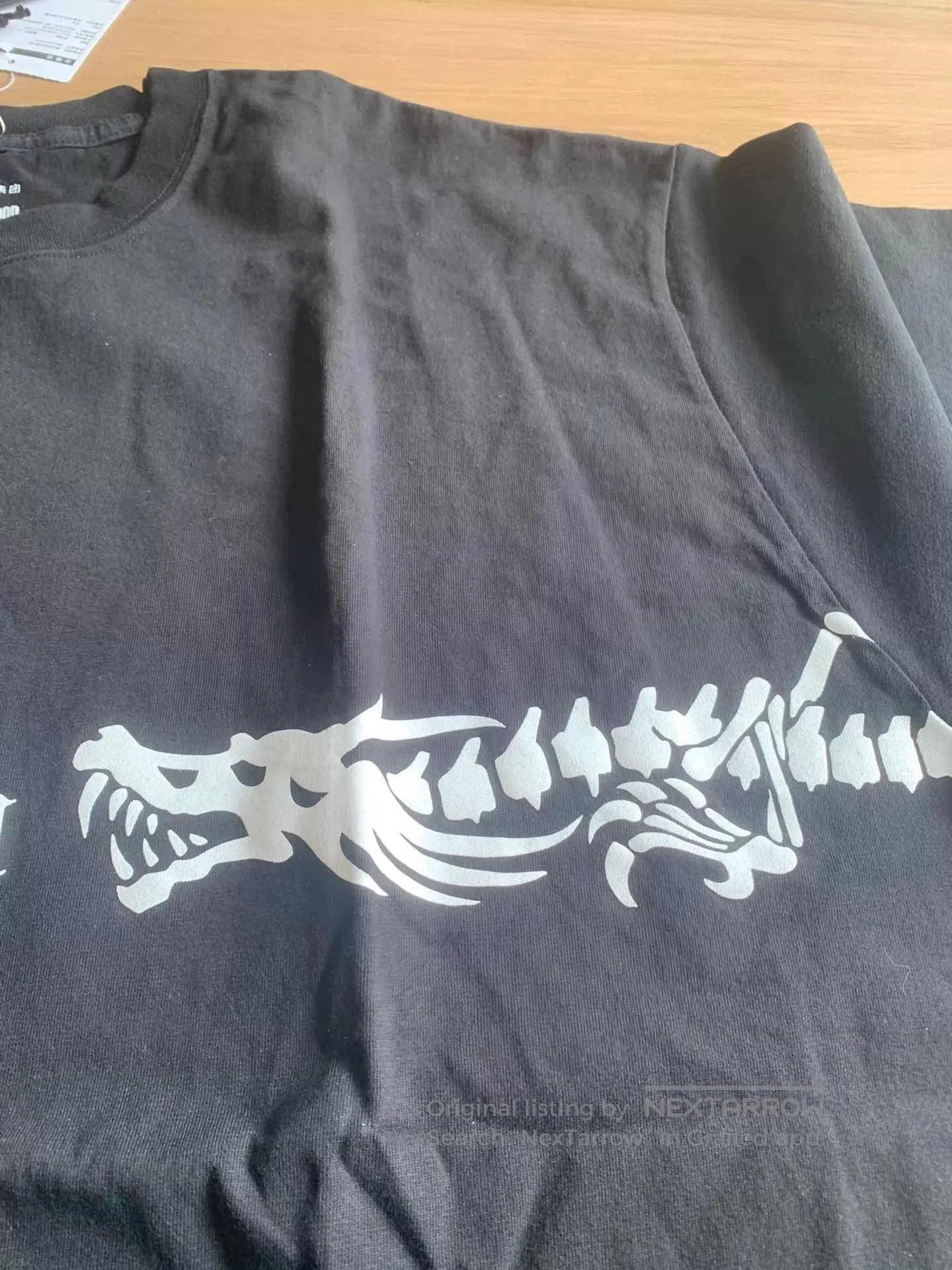 Neighborhood Black Dragon Skeleton Graphic Short Sleeve T. Size US XXL / EU 58 / 5 - 4 Thumbnail