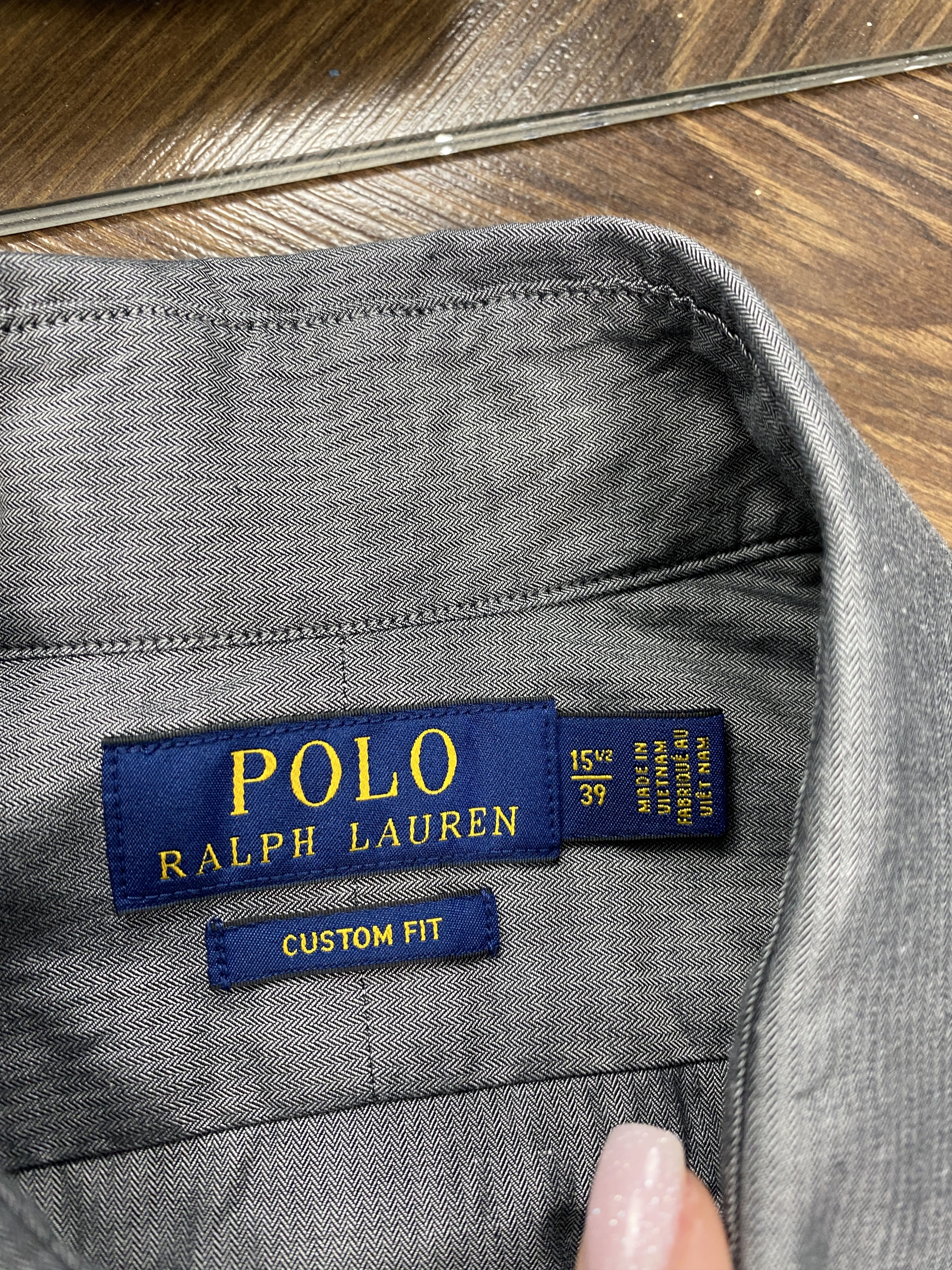 Polo Ralph Lauren × Ralph Lauren × Vintage Polo Ralph Lauren Vintage Long Sleeve Shirt y2k Size US L / EU 52-54 / 3 - 4 Thumbnail