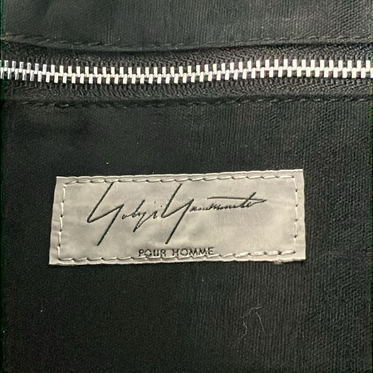 Yohji Yamamoto Yohji Yamamoto POUR HOMME Leather Tote Bag Size ONE SIZE - 7 Thumbnail