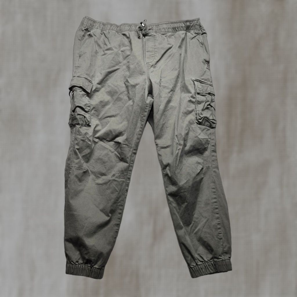 Vintage No Boundaries Pants Cargo Relaxed 2XL Womens Forest Green Casual Holiday? Size 40" / US 18 - 1 Thumbnail