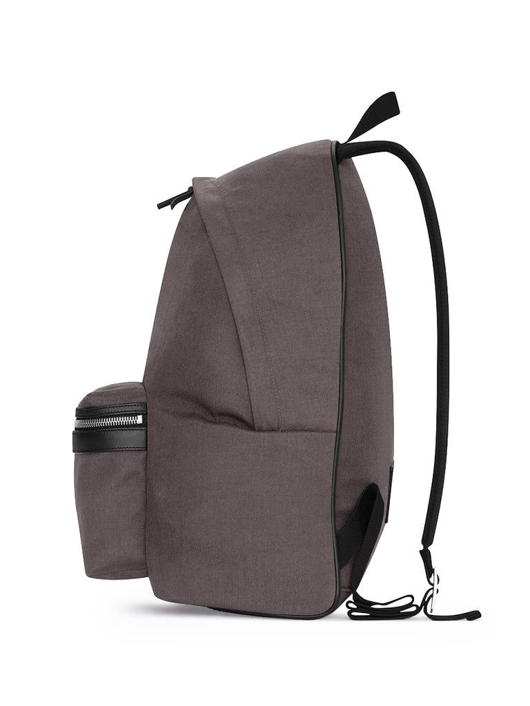 Saint Laurent Paris o1b1hav110425 Size: OS / City Backpack Canvas And Leather Size ONE SIZE - 4 Thumbnail