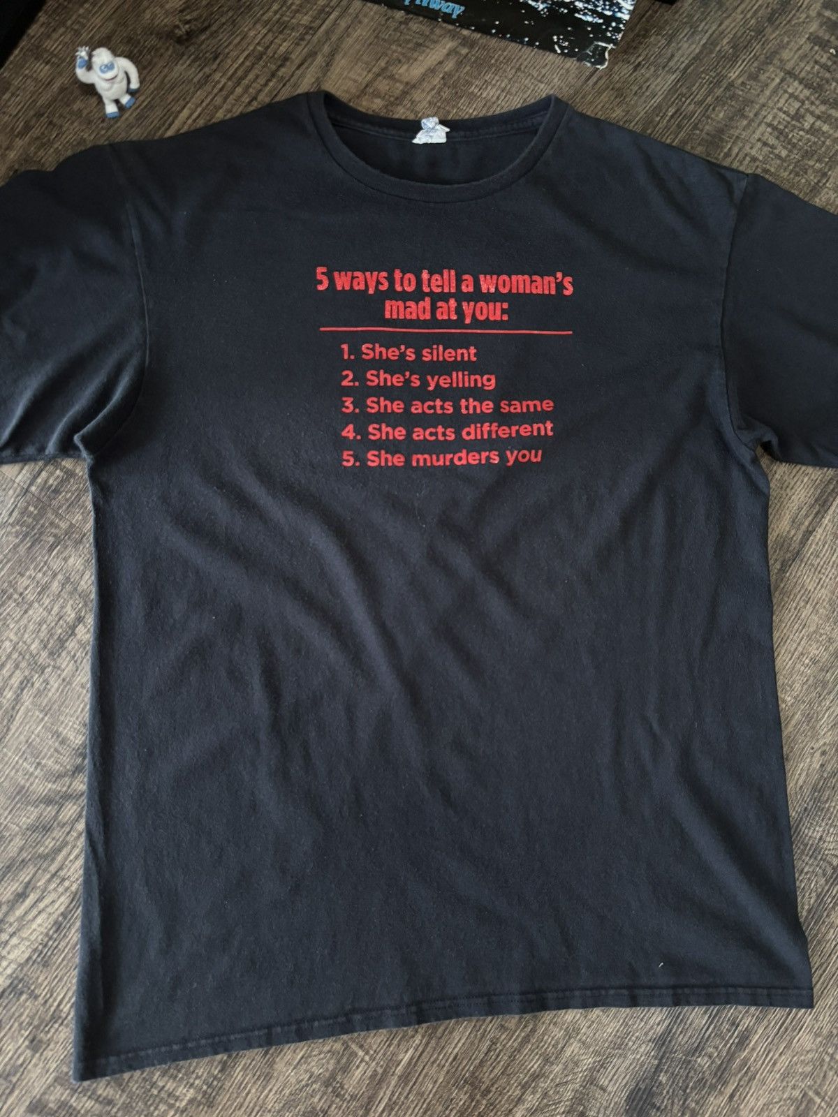 Vintage Y2k Comedy Girlfriend Graphic Tee Large Size US L / EU 52-54 / 3 - 2 Thumbnail