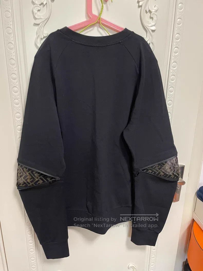 Fendi Fendi Black Net Hoodie Size L / US 10 / IT 46 - 5 Thumbnail