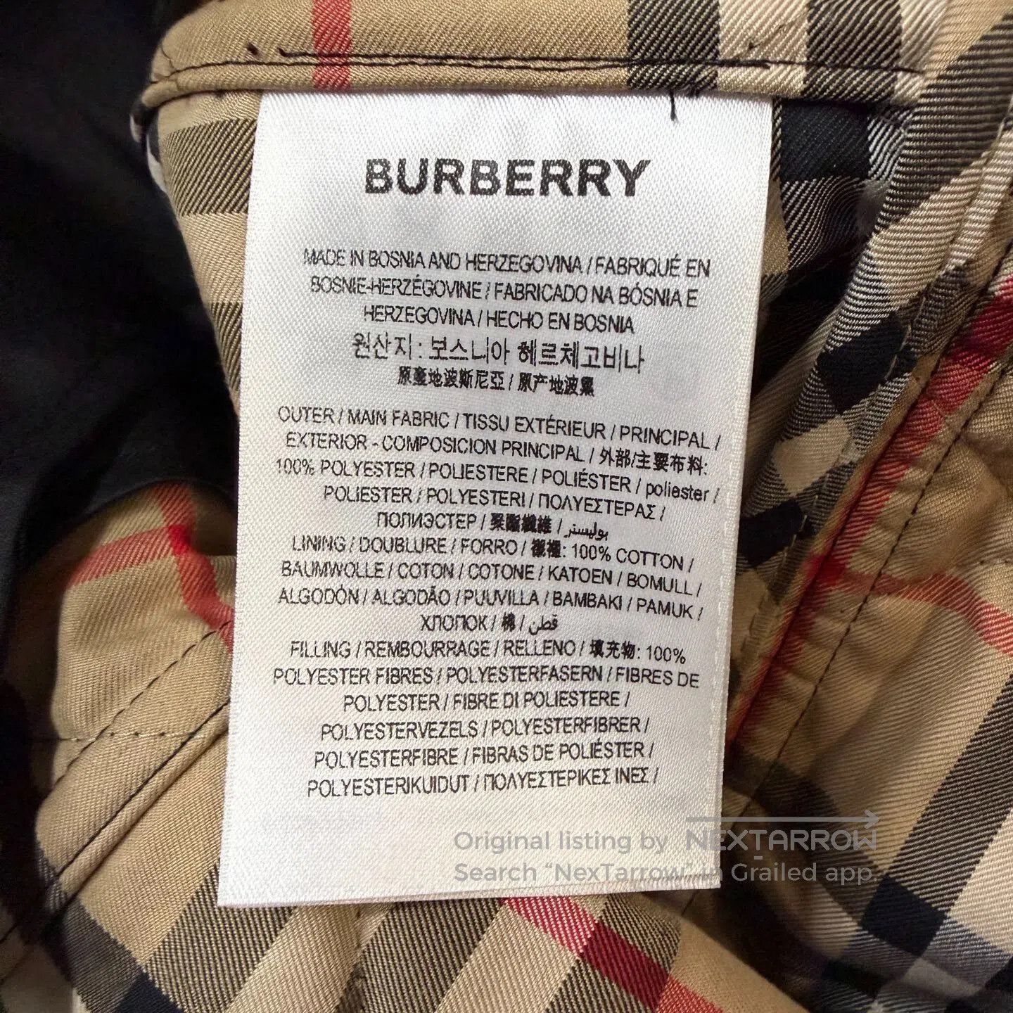 Burberry Burberry Black Diamond. Size XS / US 0-2 / IT 36-38 - 5 Thumbnail