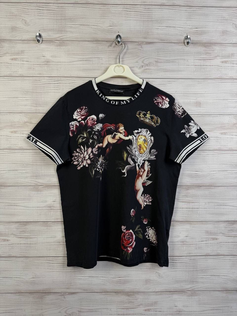 Dolce & Gabbana Dolce & Gabbana king of my life T-Shirt Size US M / EU 48-50 / 2 - 1 Thumbnail