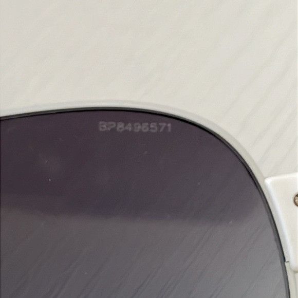 Prada × Vintage Prada Aviator Oversized White Unisex Y2K 90's 00's Sunglasse Size ONE SIZE - 9 Thumbnail