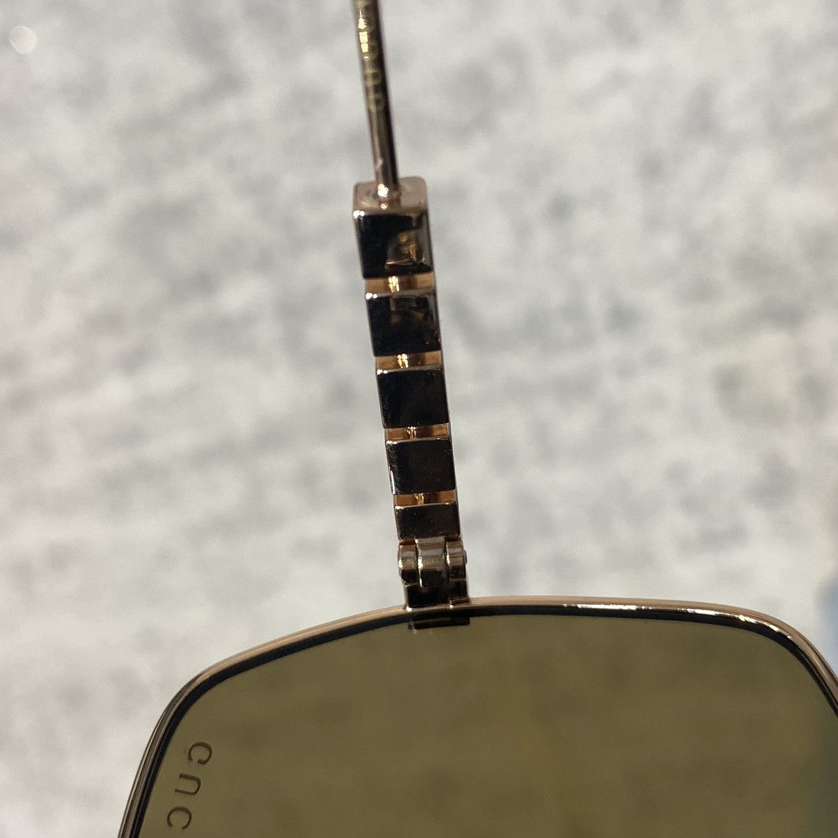 Gucci GUCCI GG1434S 002 Sunglasses GOLD Size ONE SIZE - 6 Thumbnail