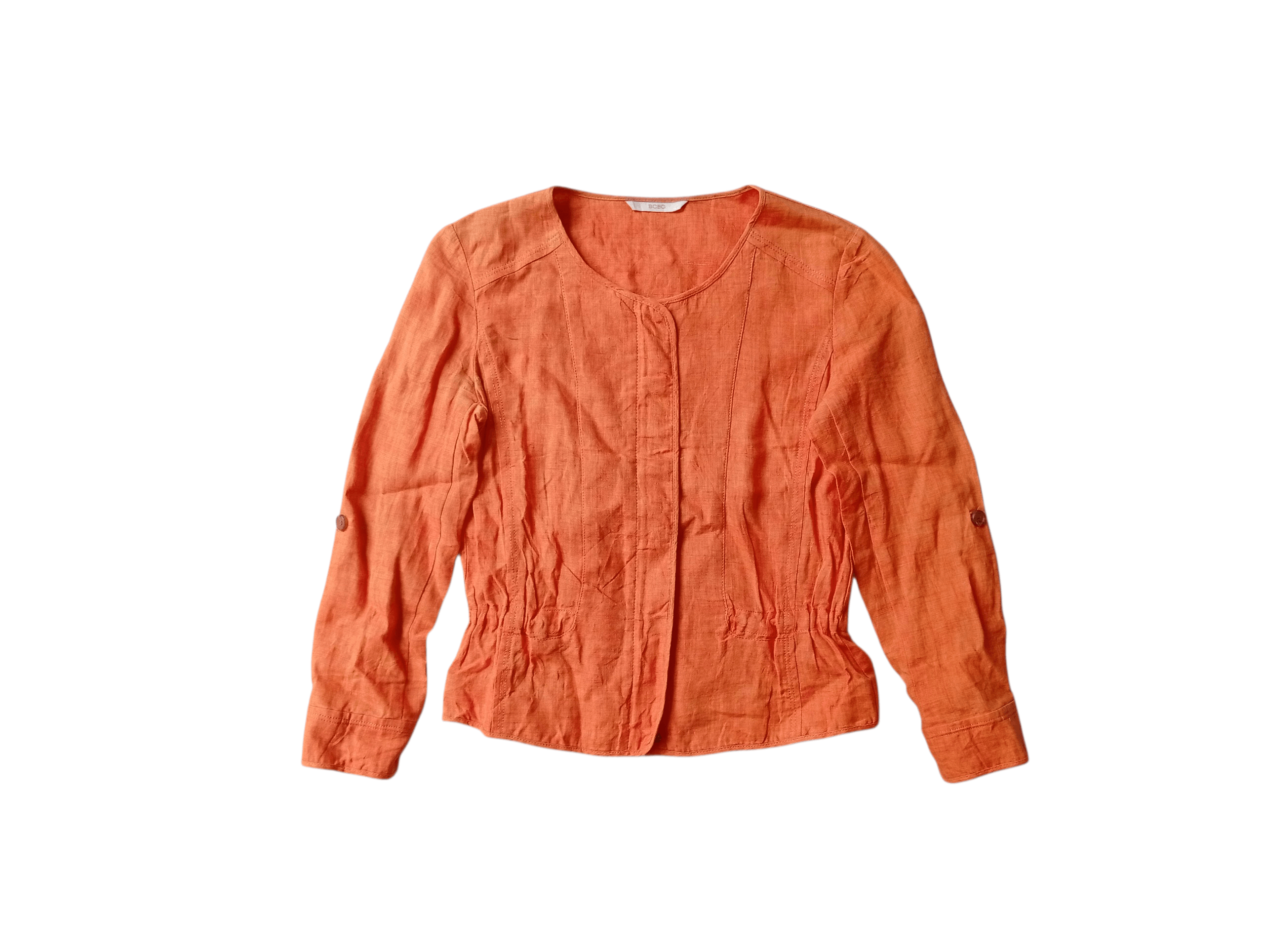 Bcbgmaxazria BCBG linen crop outer Size S / US 4 / IT 40 - 1 Thumbnail