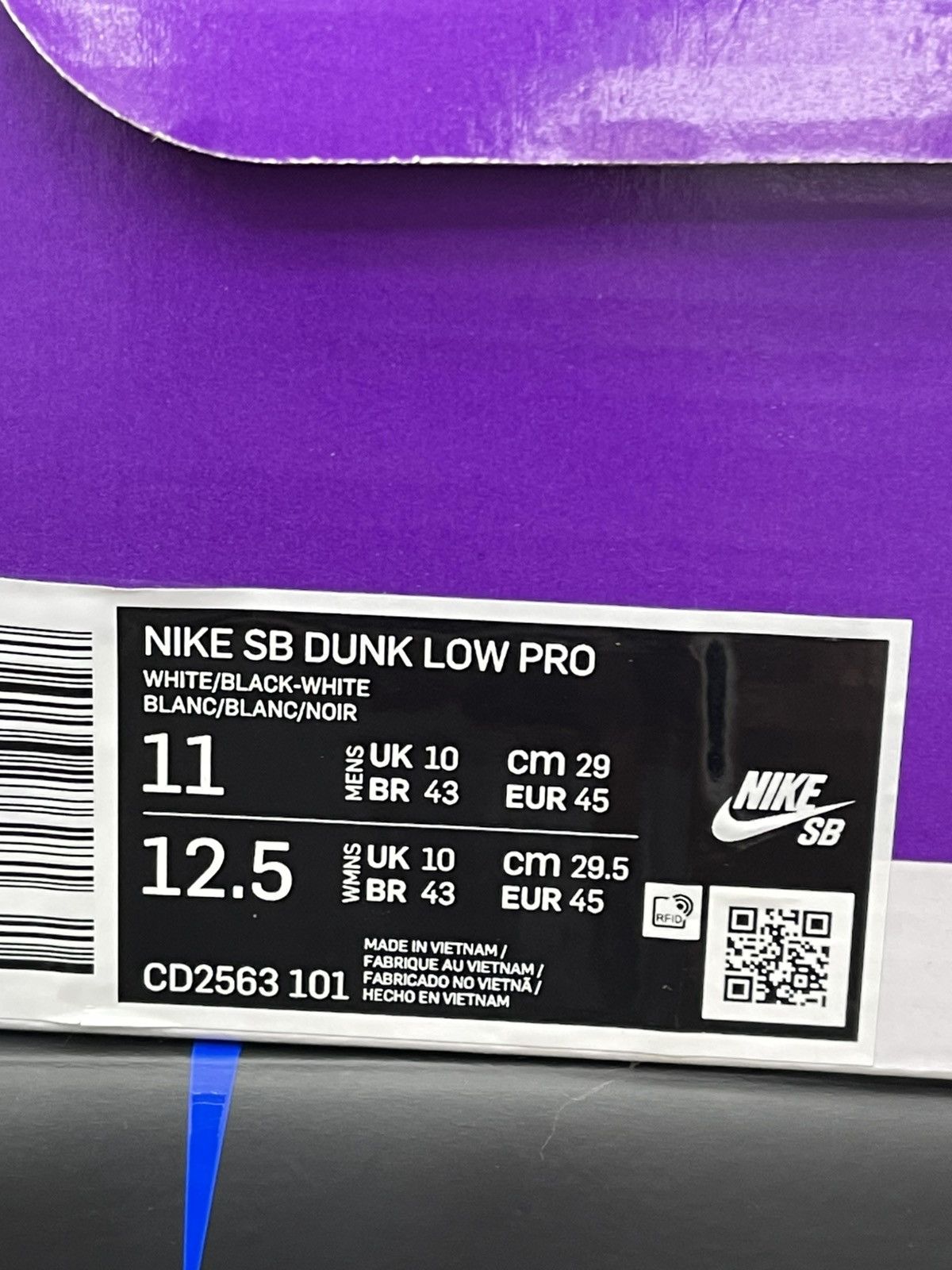 Nike Size 11 - Nike SB Dunk Low White Gum Size US 11 / EU 44 - 9 Thumbnail
