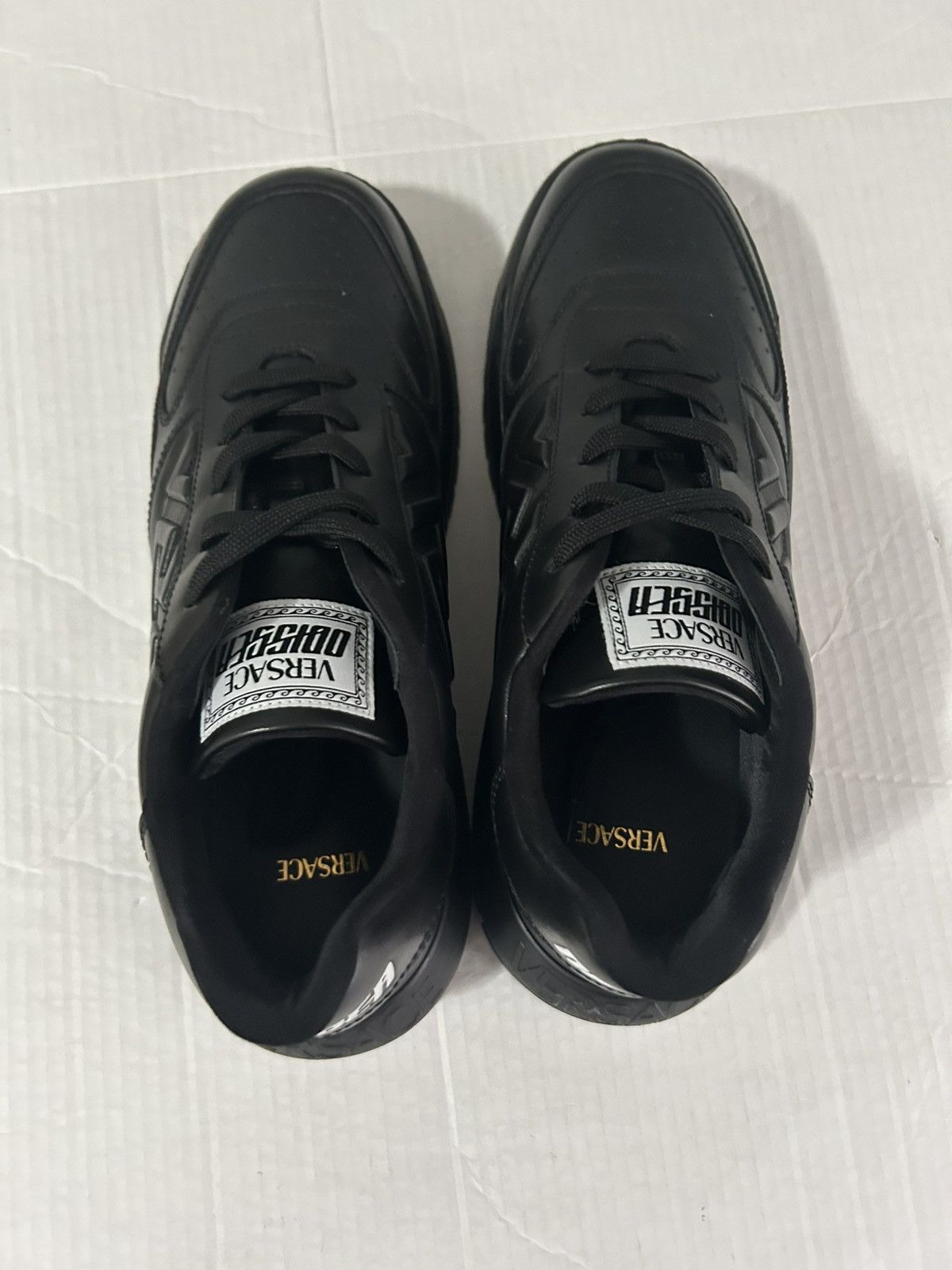 Versace Versace Greca Odissea Black Sneakers Men’s 14 US / 47 EU New Size US 14 / EU 47 - 7 Thumbnail